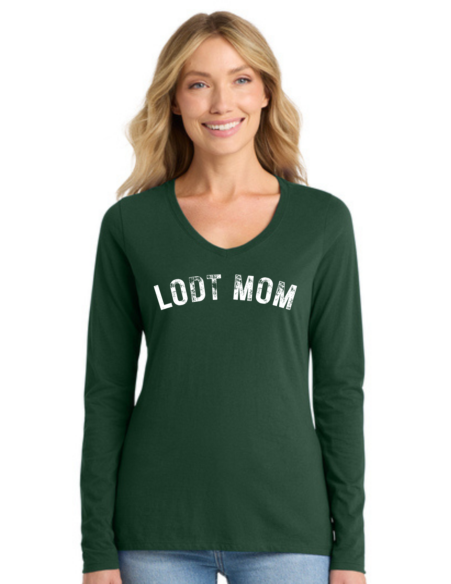 LODT Mom Ladies Long Sleeve Fan Favorite V-Neck T