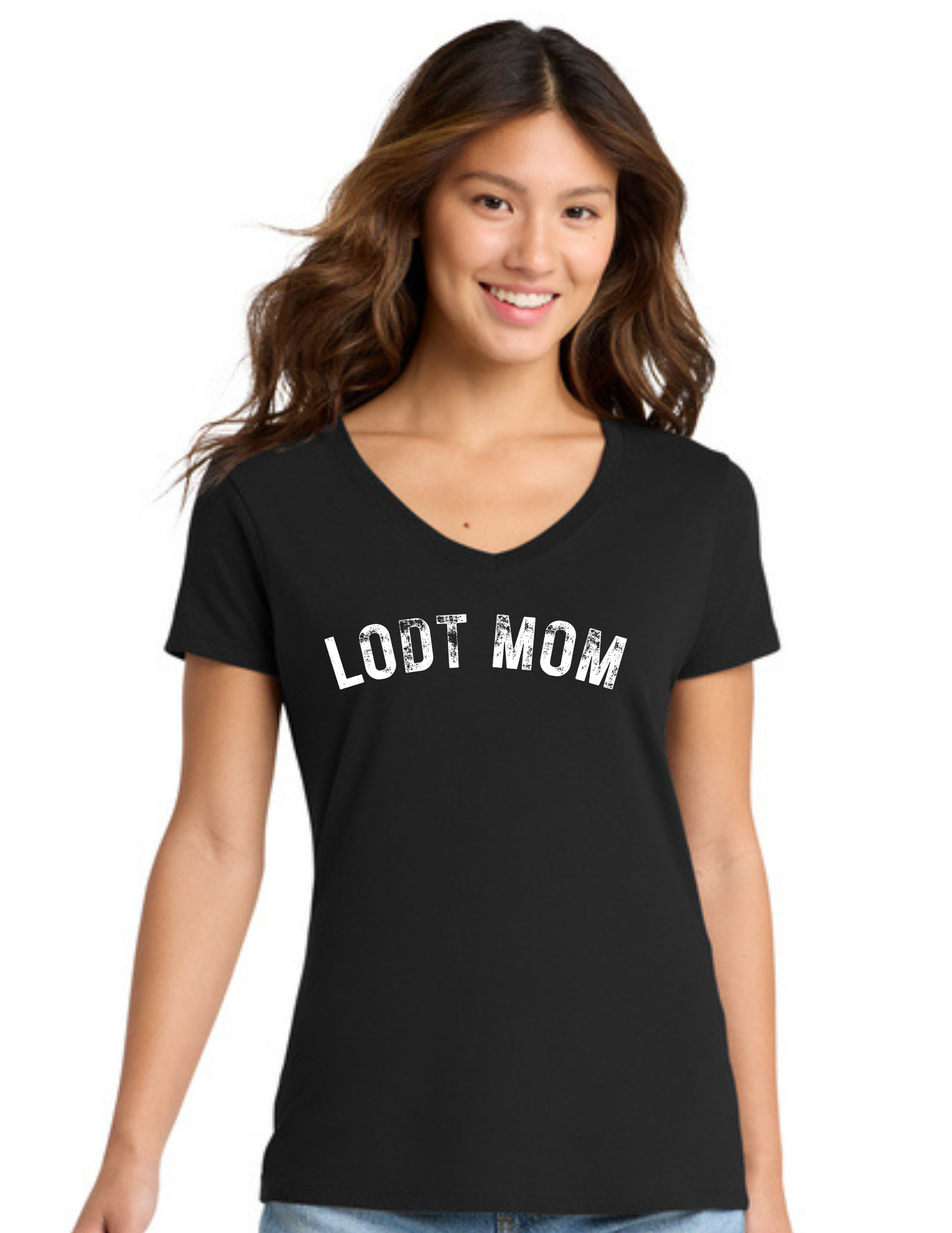 LODT Mom Ladies Short Sleeve Fan Favorite V-Neck T