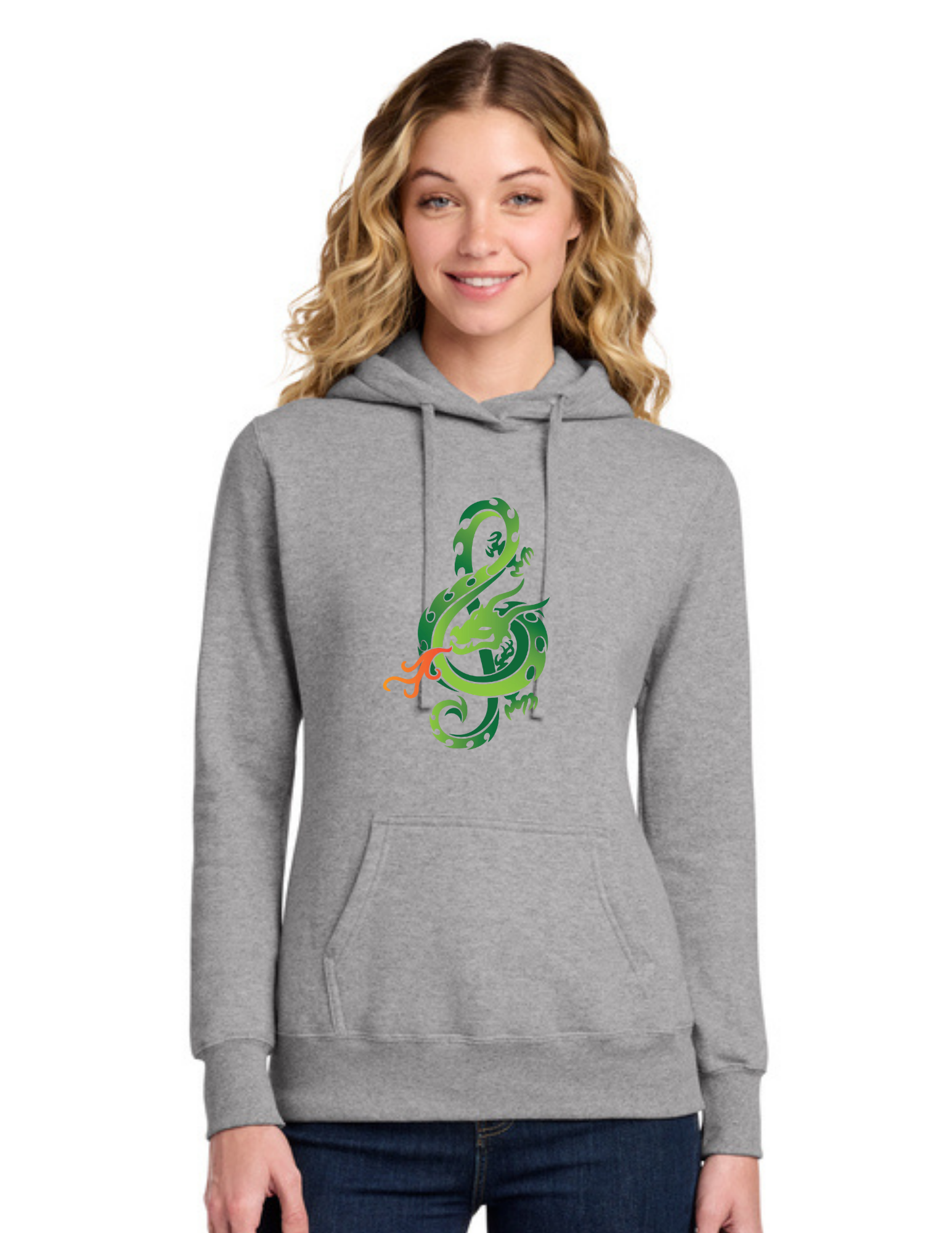 LOMB Women's Core Fleece Pullover Hooded Sweatshirt