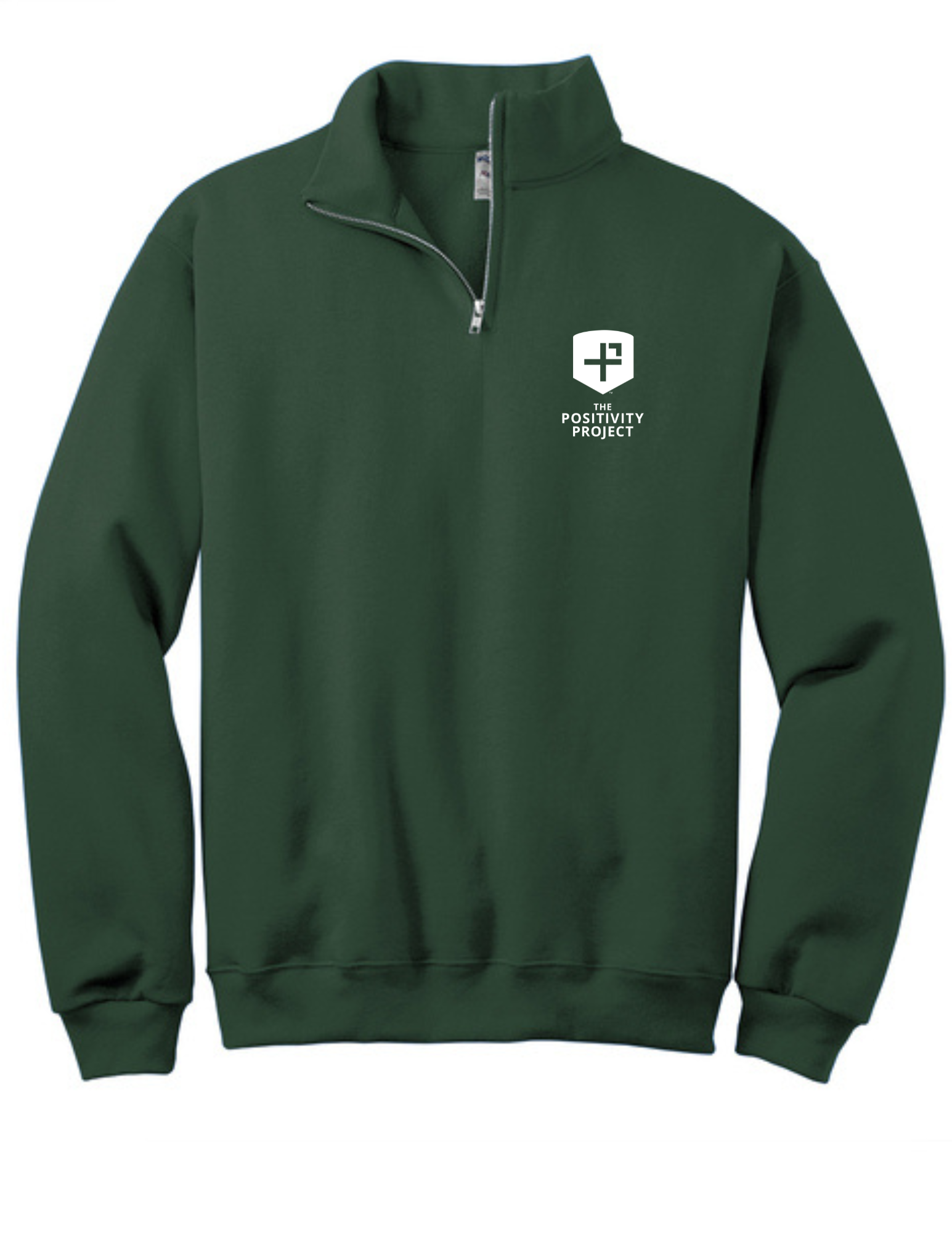 The Positivity Project - Jerzees® - NuBlend® 1/4-Zip Cadet Collar Sweatshirt