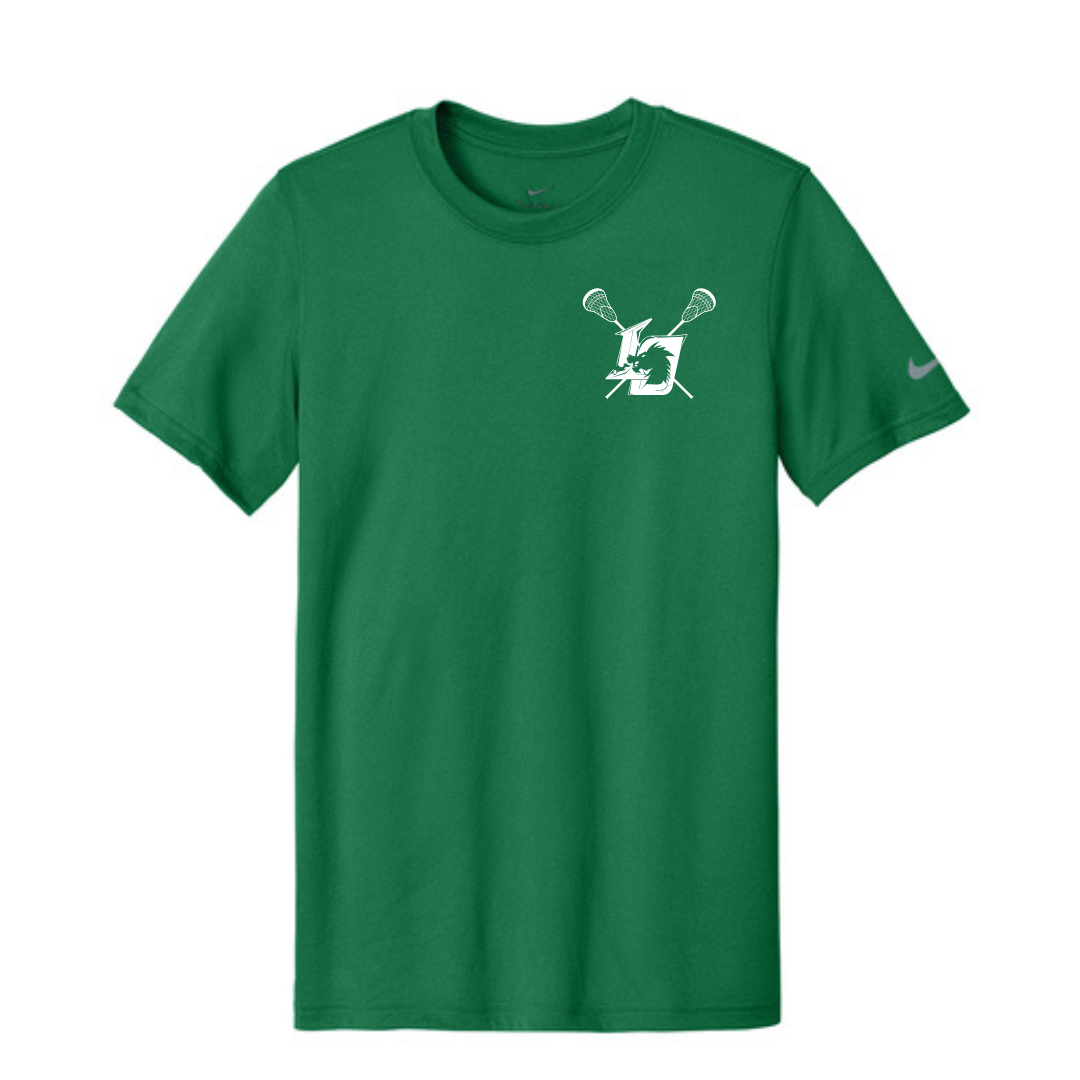 Lake Orion Dragons Lacrosse Nike Swoosh Sleeve rLegend Tee