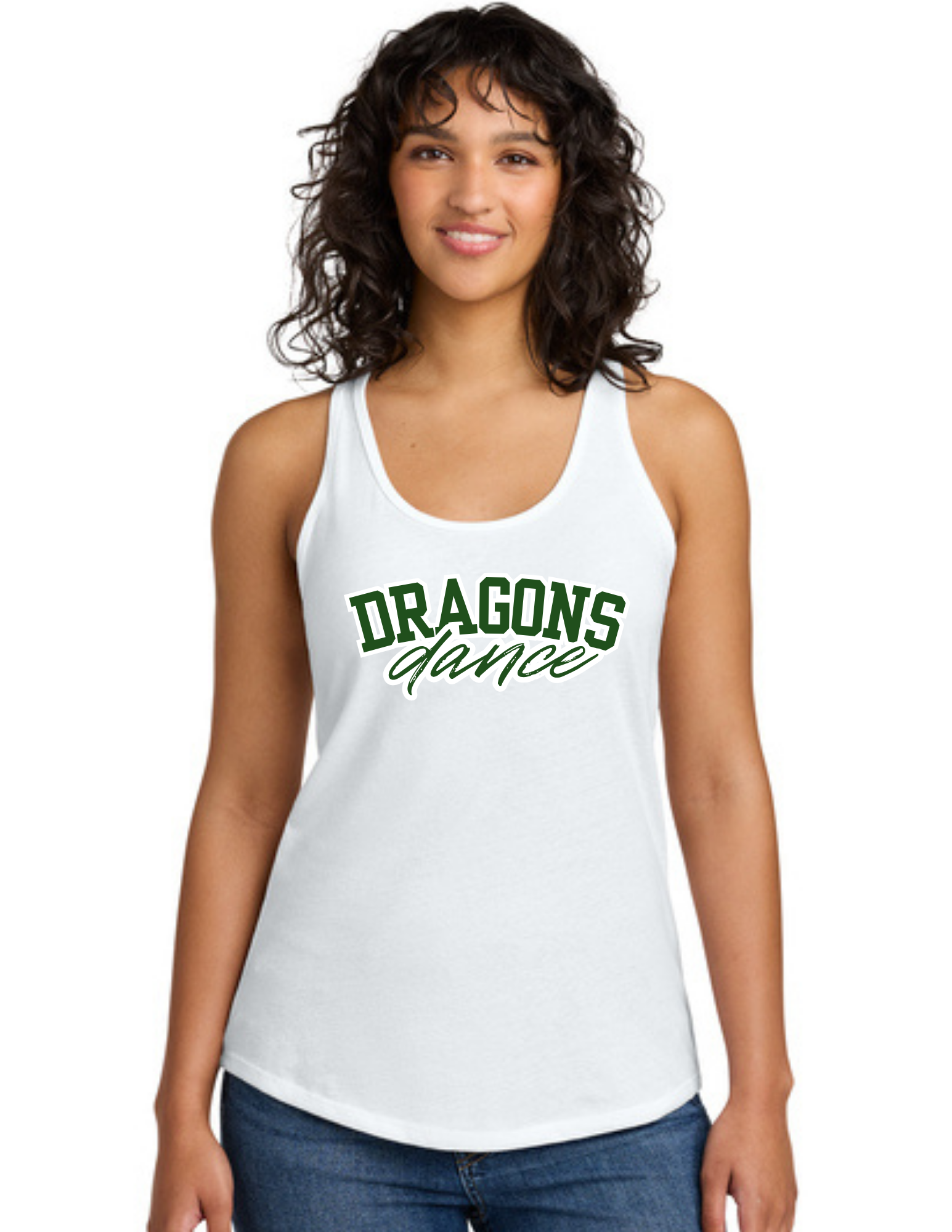Dragons Dance Team Women's Ideal Racerback Tank