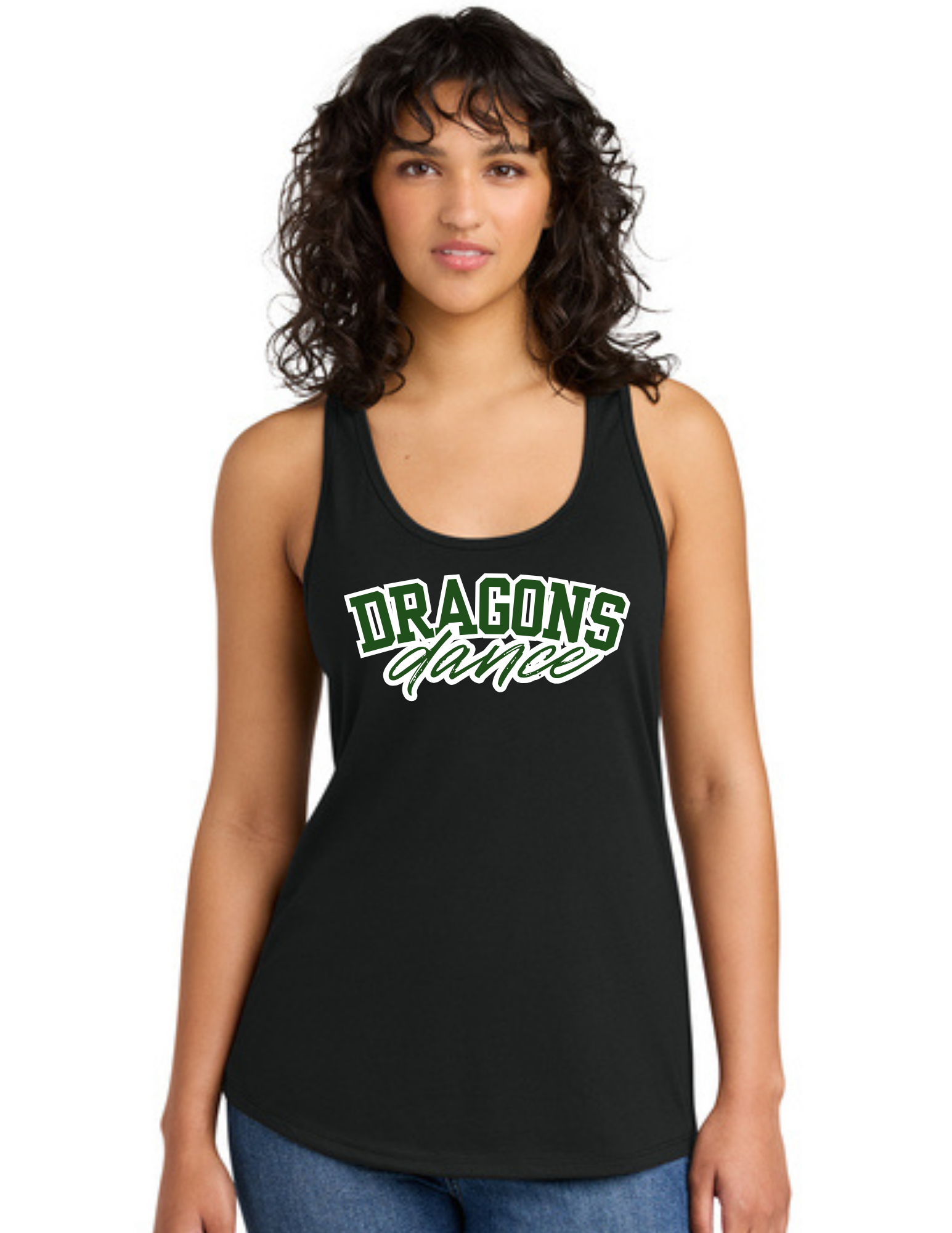 Dragons Dance Team Women's Ideal Racerback Tank