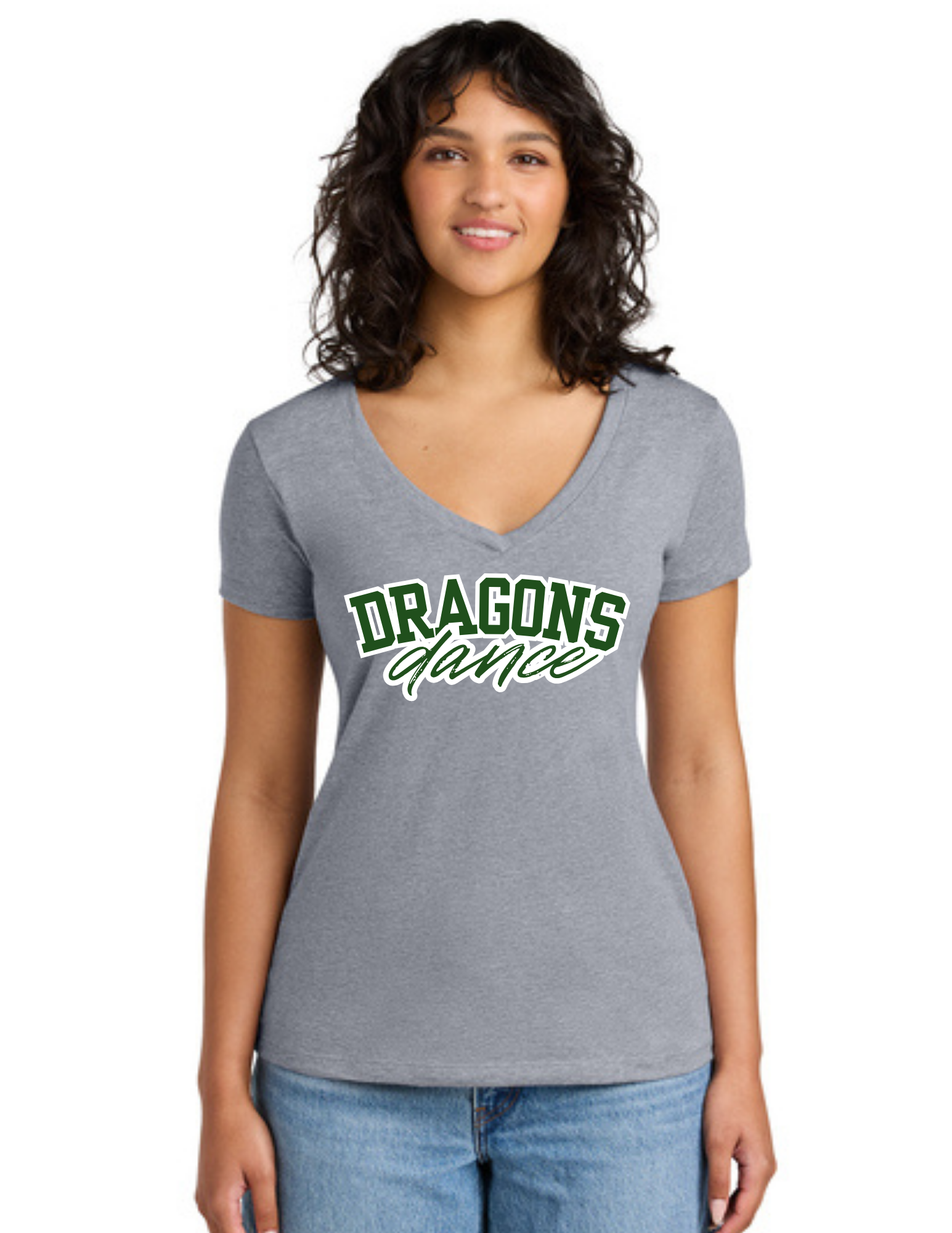 Dragons Dance Team Women's Ideal V-Neck Tee