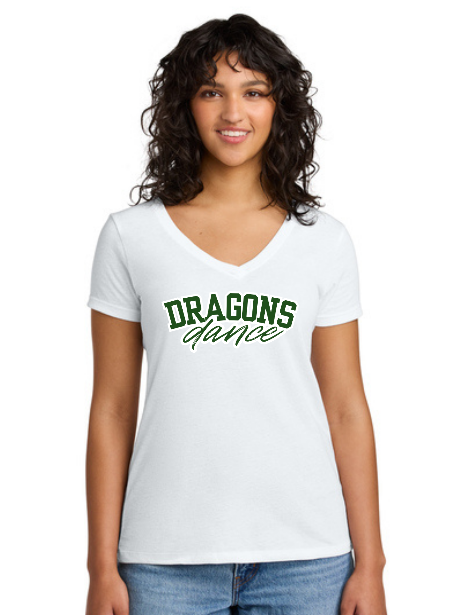 Dragons Dance Team Women's Ideal V-Neck Tee