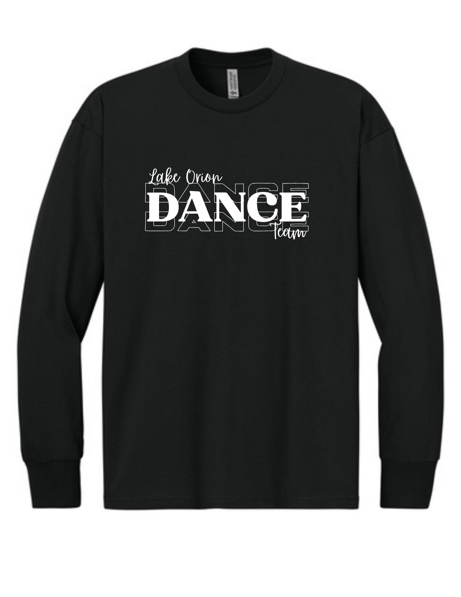 Shadowed Dance Team Heavyweight Long Sleeve Tee