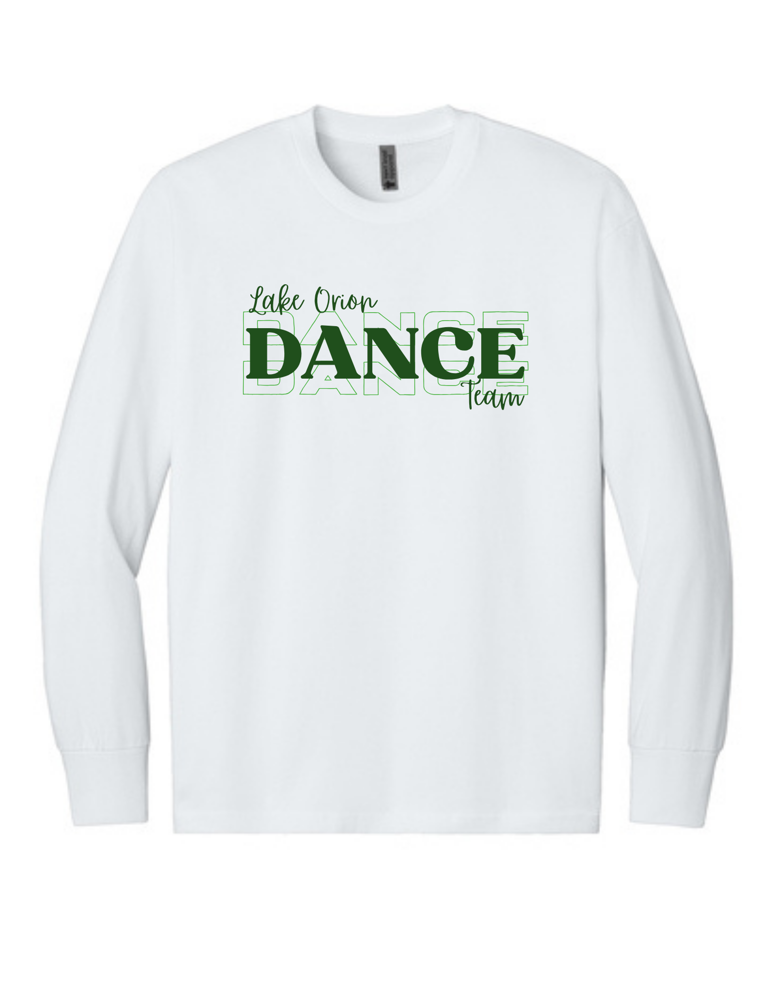 Shadowed Dance Team Heavyweight Long Sleeve Tee