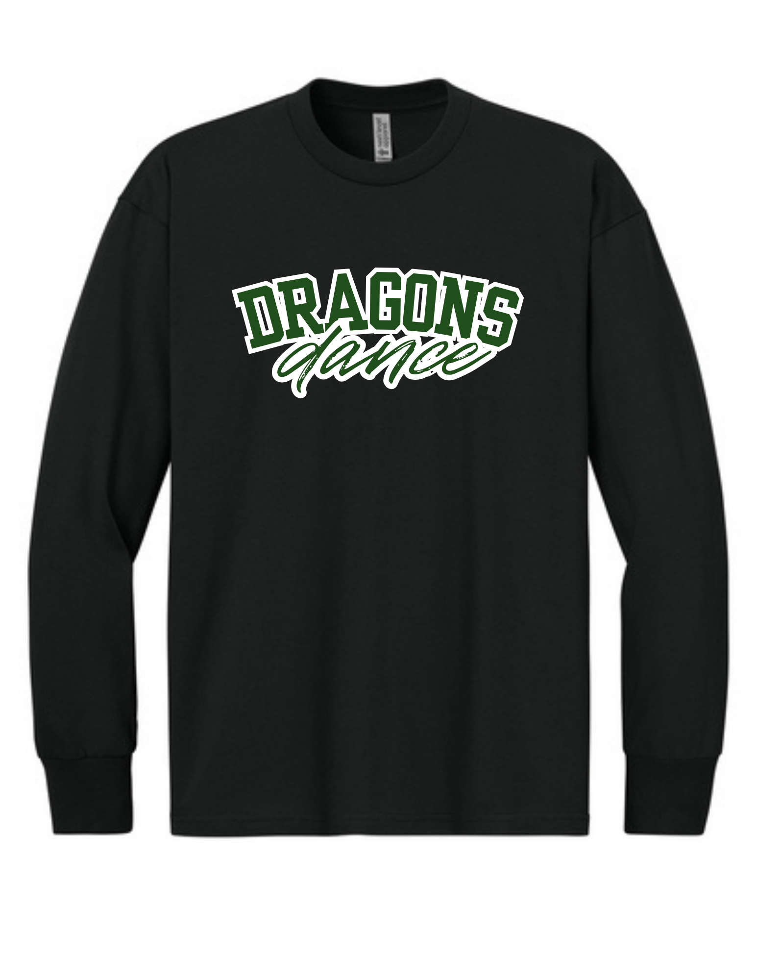 Dragons Dance Team Heavyweight Long Sleeve Tee