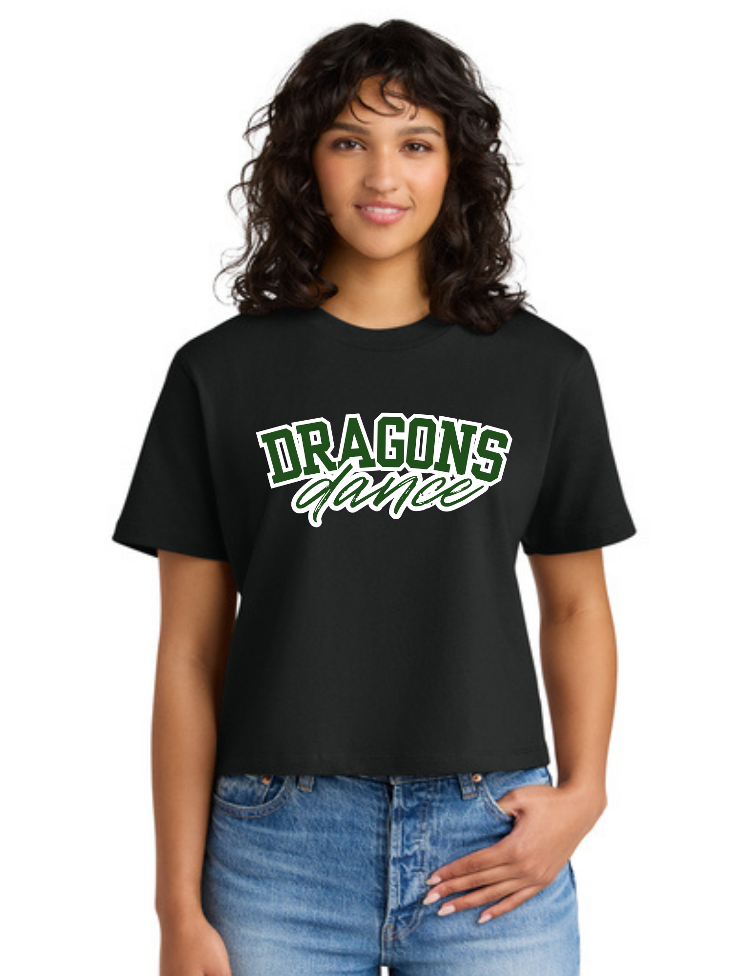 Dragons Dance Team Women's Heavyweight Boxy Tee
