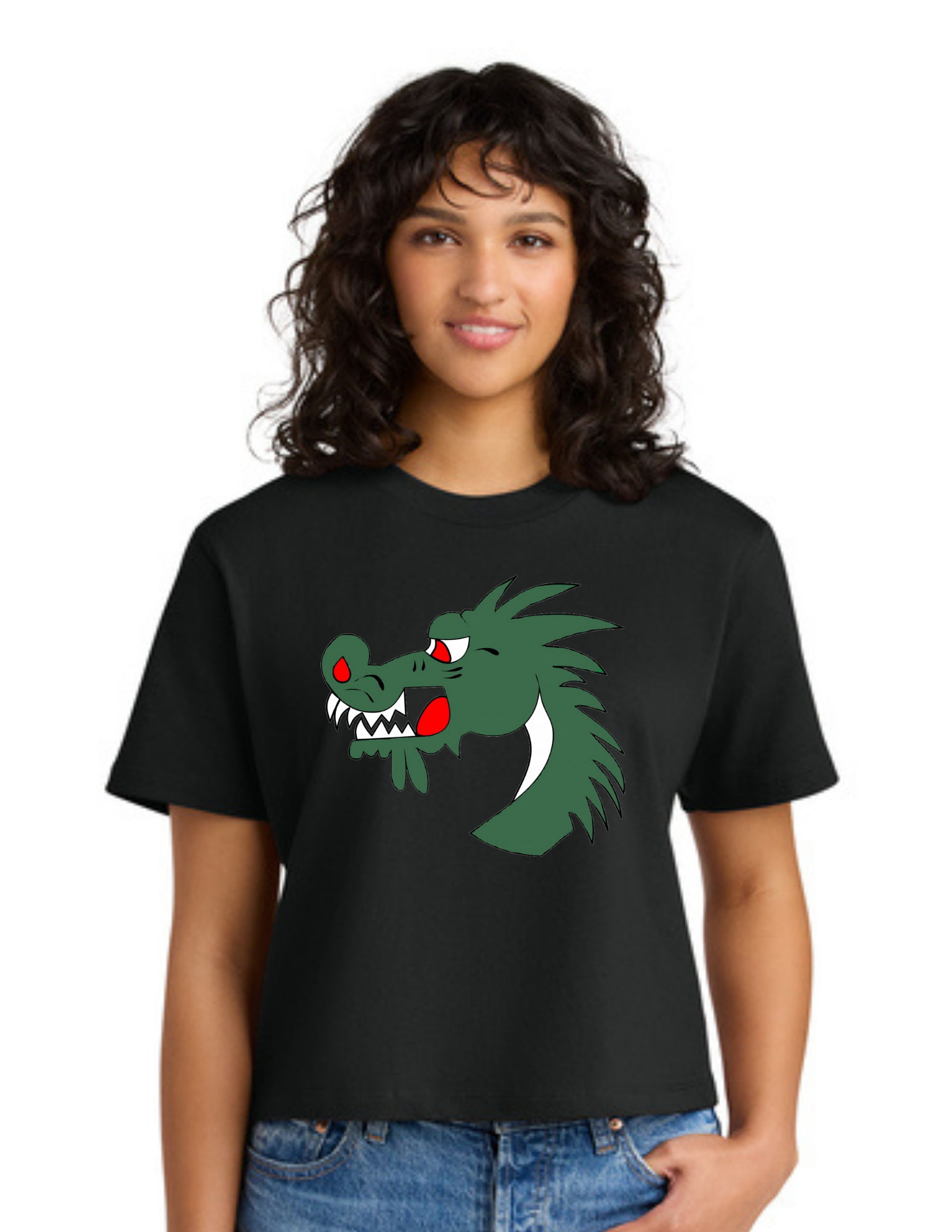 Dragons Women's Heavyweight Boxy Tee