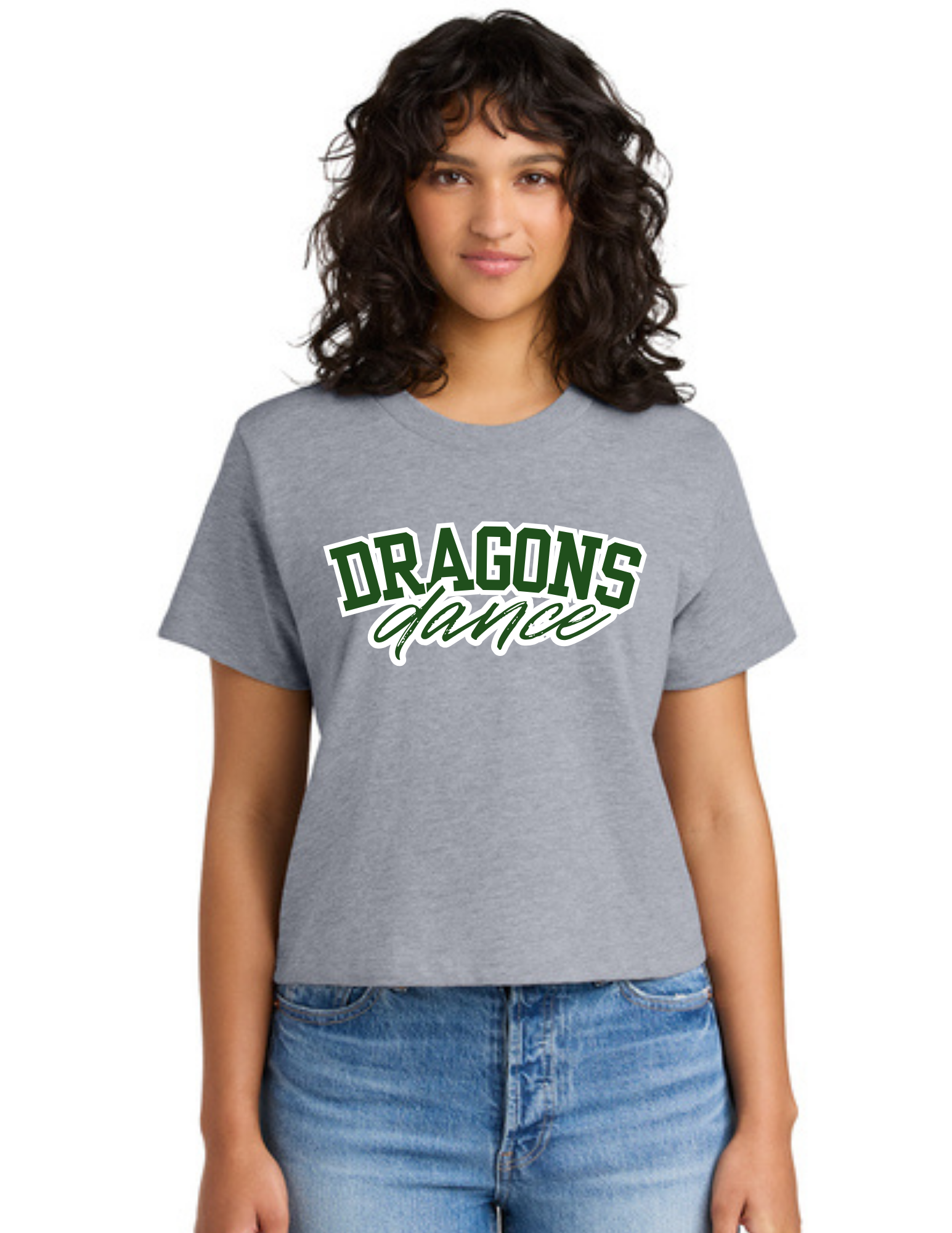 Dragons Dance Team Women's Heavyweight Boxy Tee
