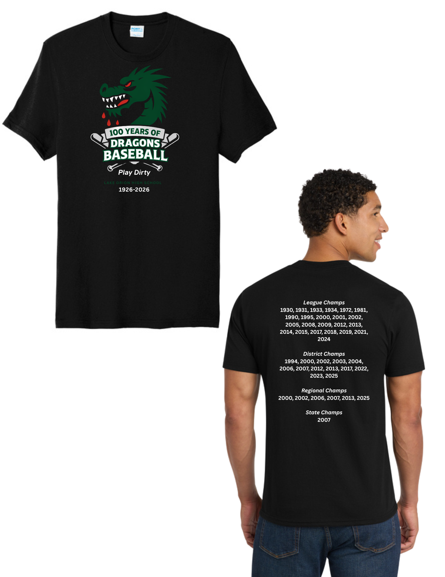 100 Years of Baseball Fan Favorite™ Blend Tee