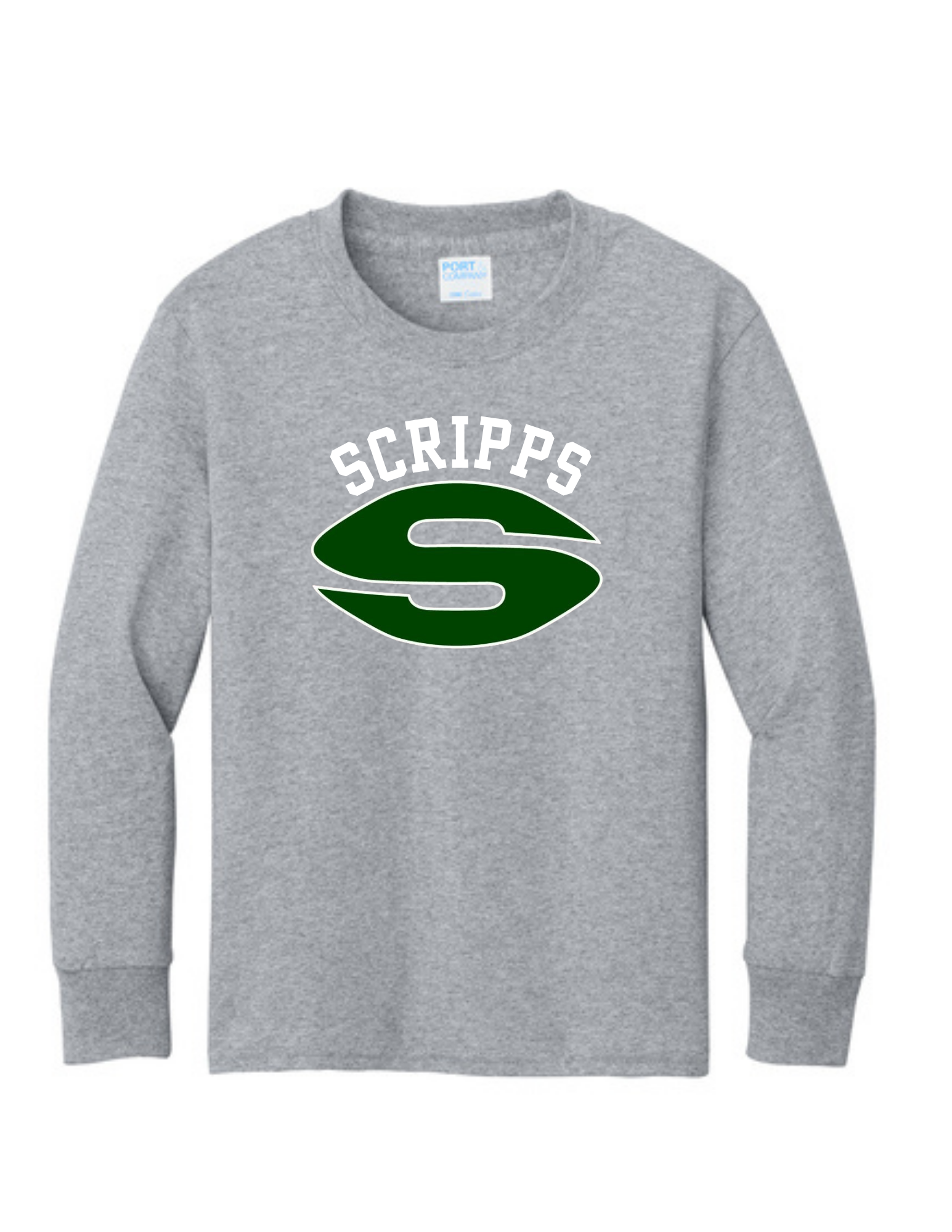 Scripps Youth Long Sleeve Core Cotton Tee
