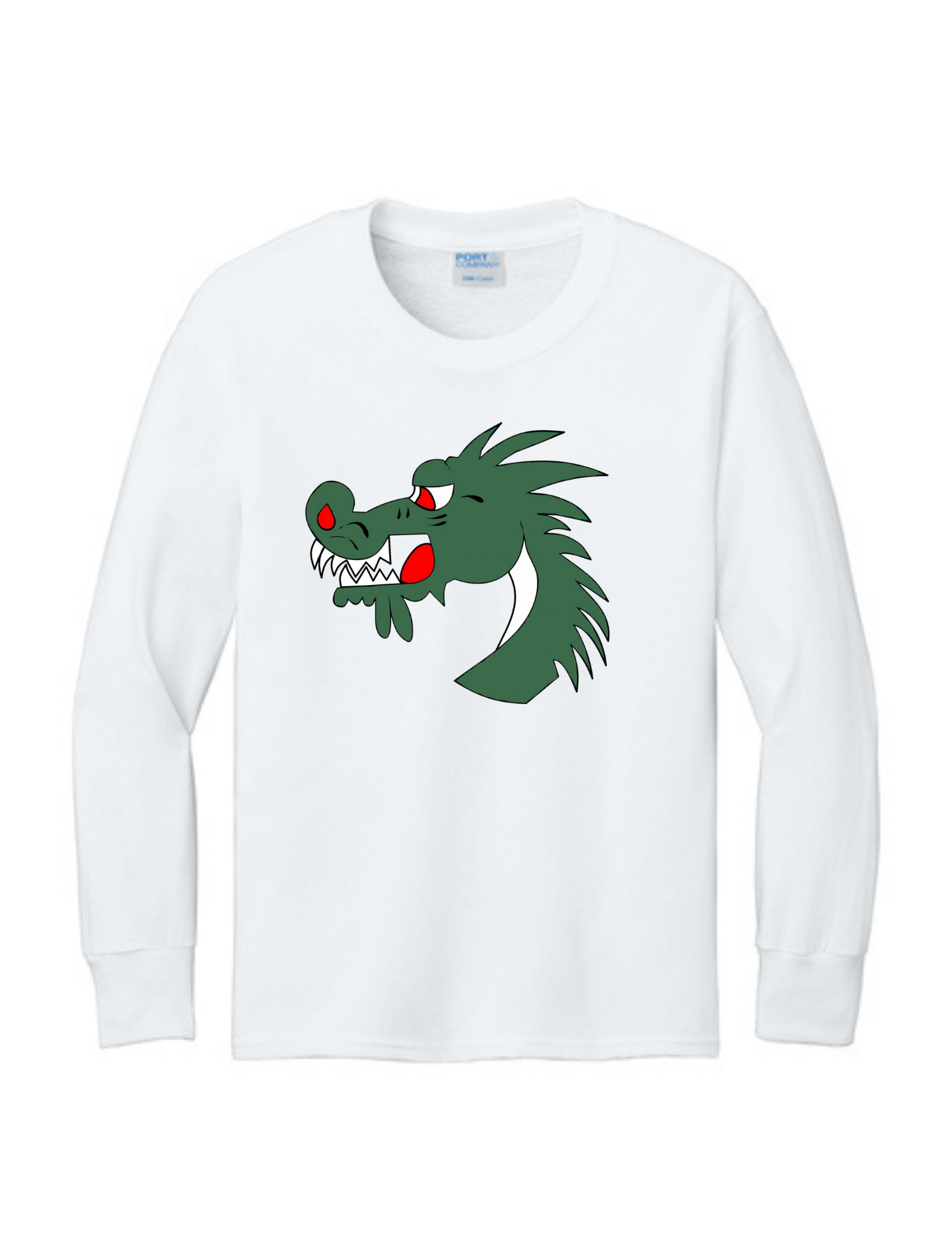 Dragons Youth Long Sleeve Core Cotton Tee