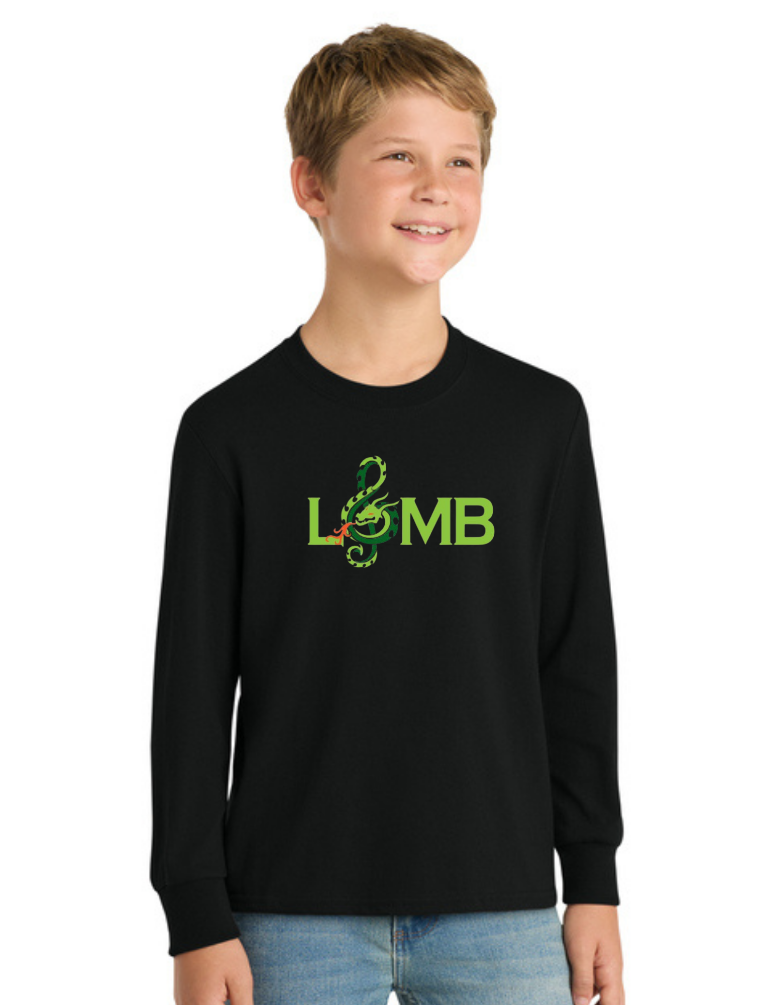 LOMB Youth Performance Fleece Pullover Hooded Sweatshirt