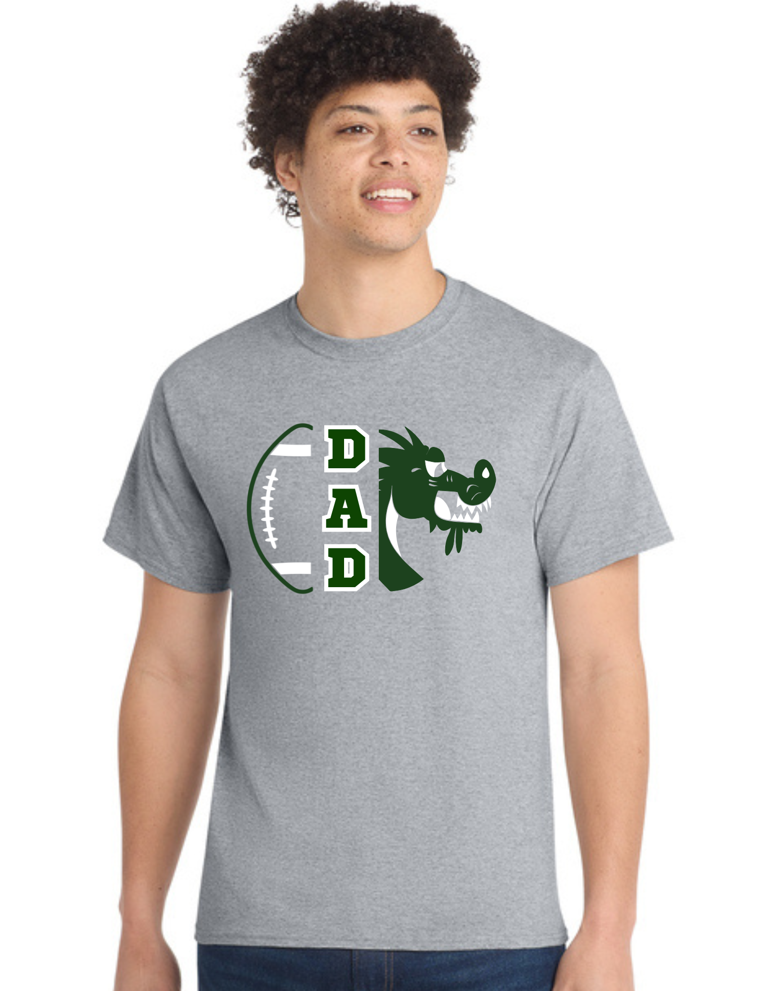 Football Dad Core Cotton Tee