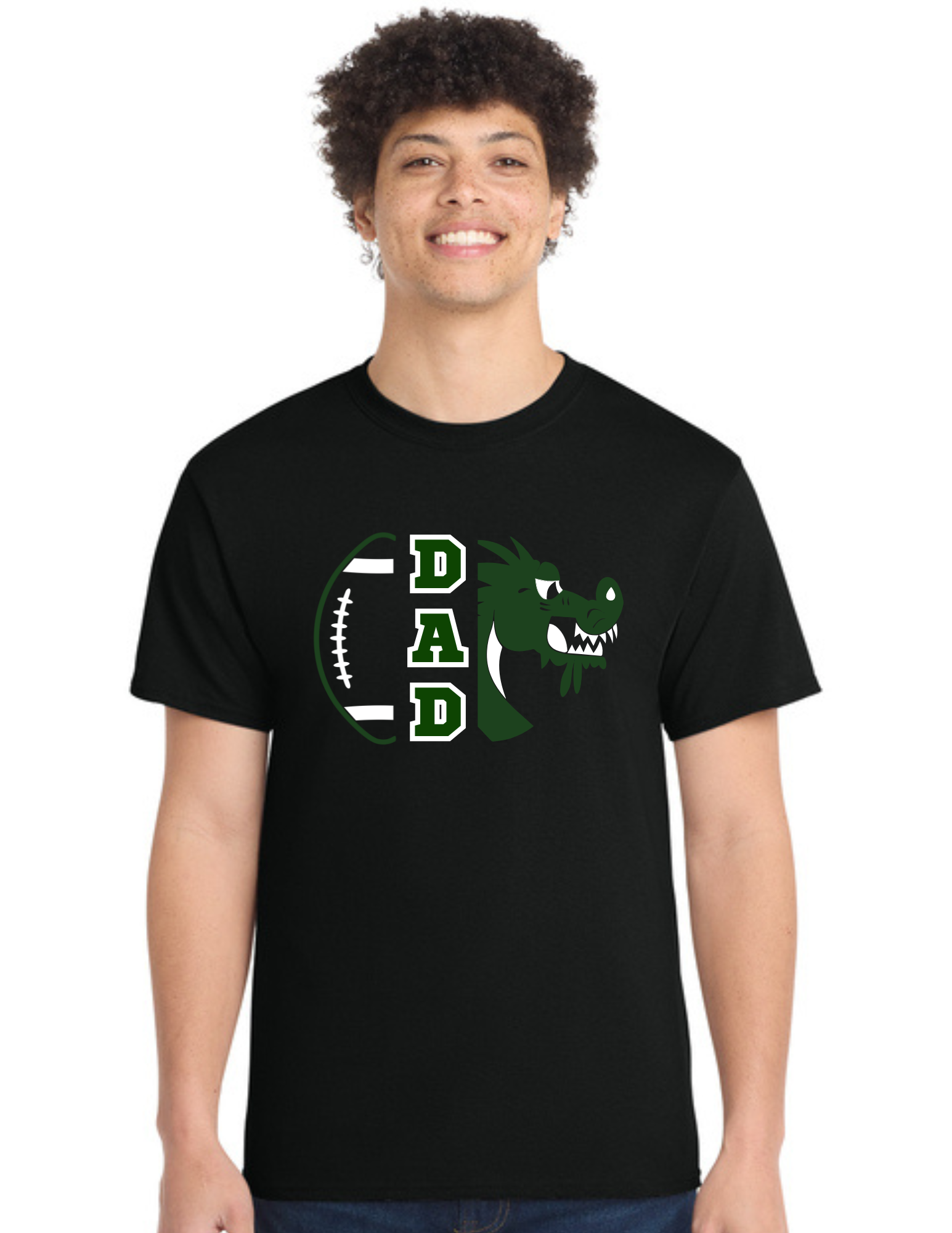Football Dad Core Cotton Tee