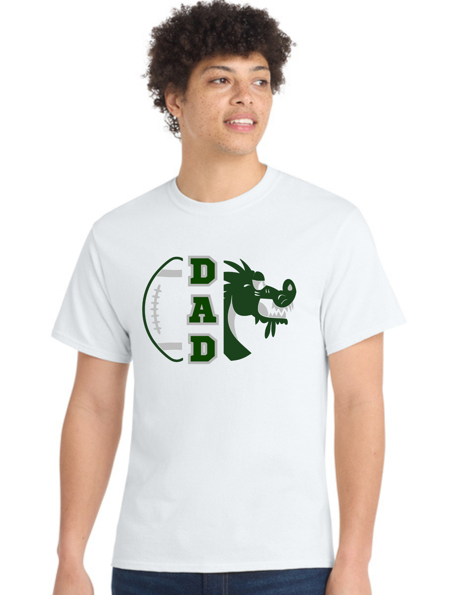 Football Dad Core Cotton Tee