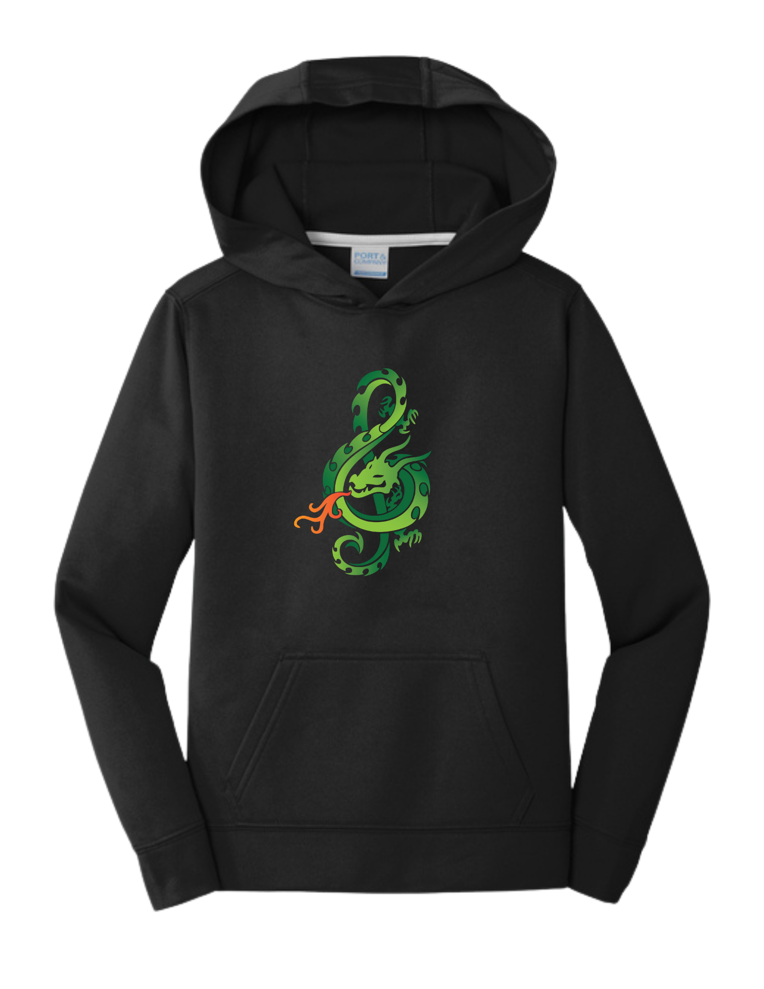 LOMB Youth Performance Fleece Pullover Hooded Sweatshirt