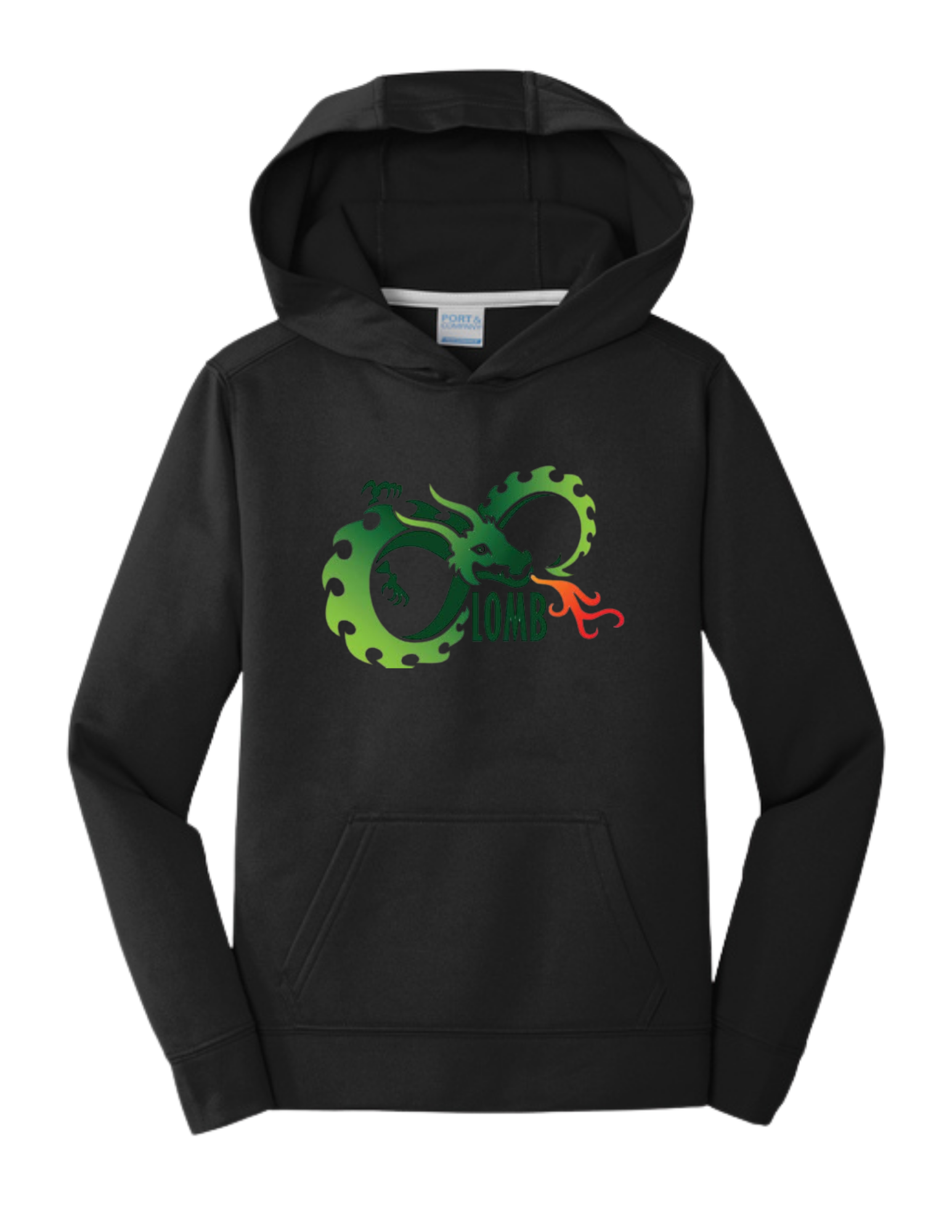 LOMB Youth Performance Fleece Pullover Hooded Sweatshirt