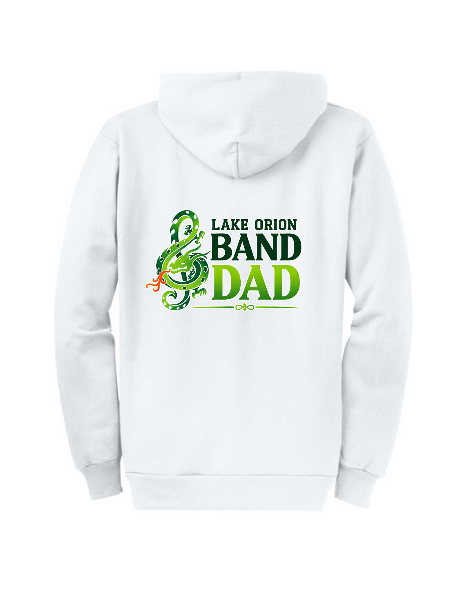 LO Band Dad Core Fleece Full-Zip Hooded Sweatshirt