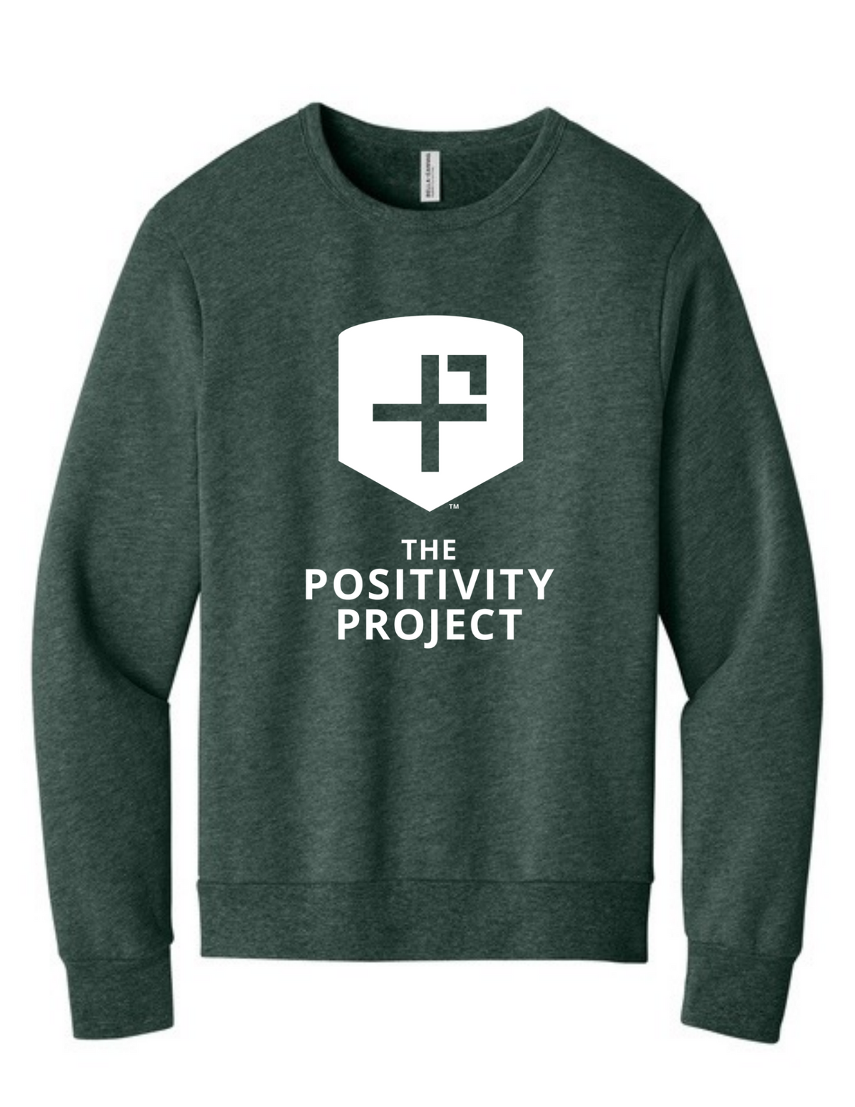 The Positivity Project - BELLA+CANVAS® Unisex Sponge Fleece Classic Crewneck Sweatshirt