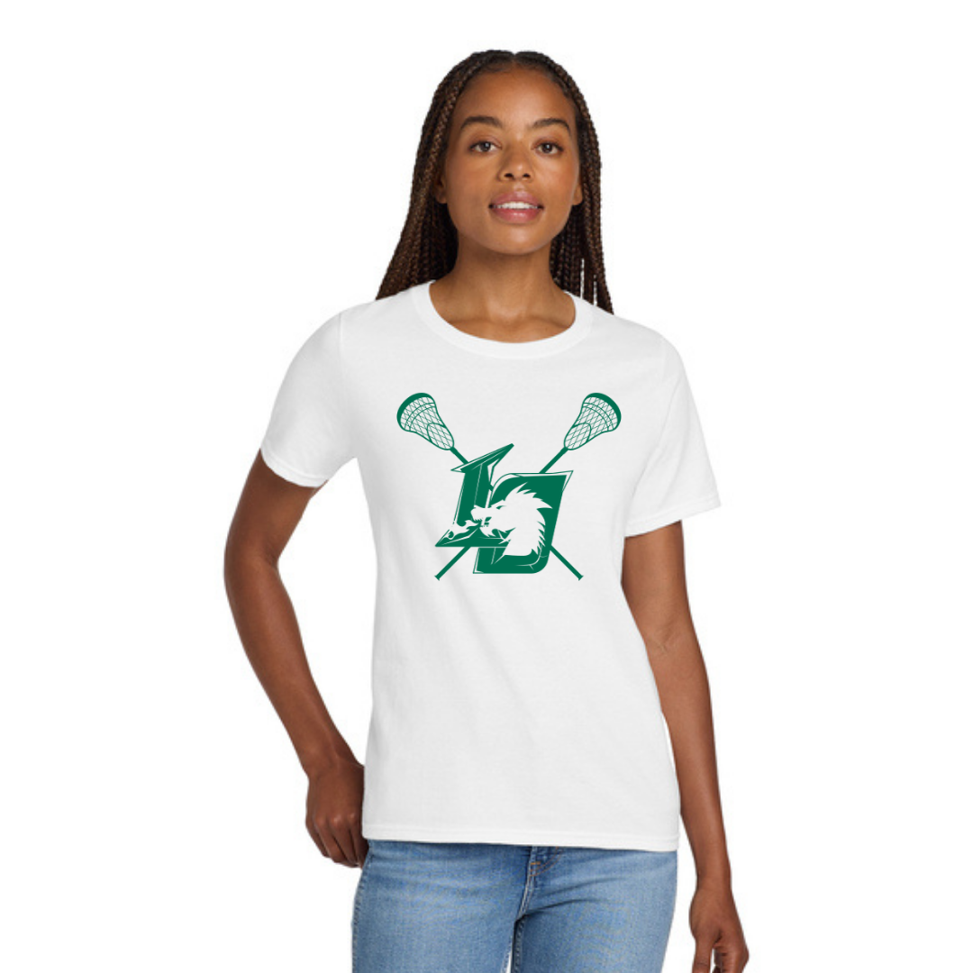 Lake Orion Dragons Lacrosse Women's Perfect-T Cotton T-Shirt