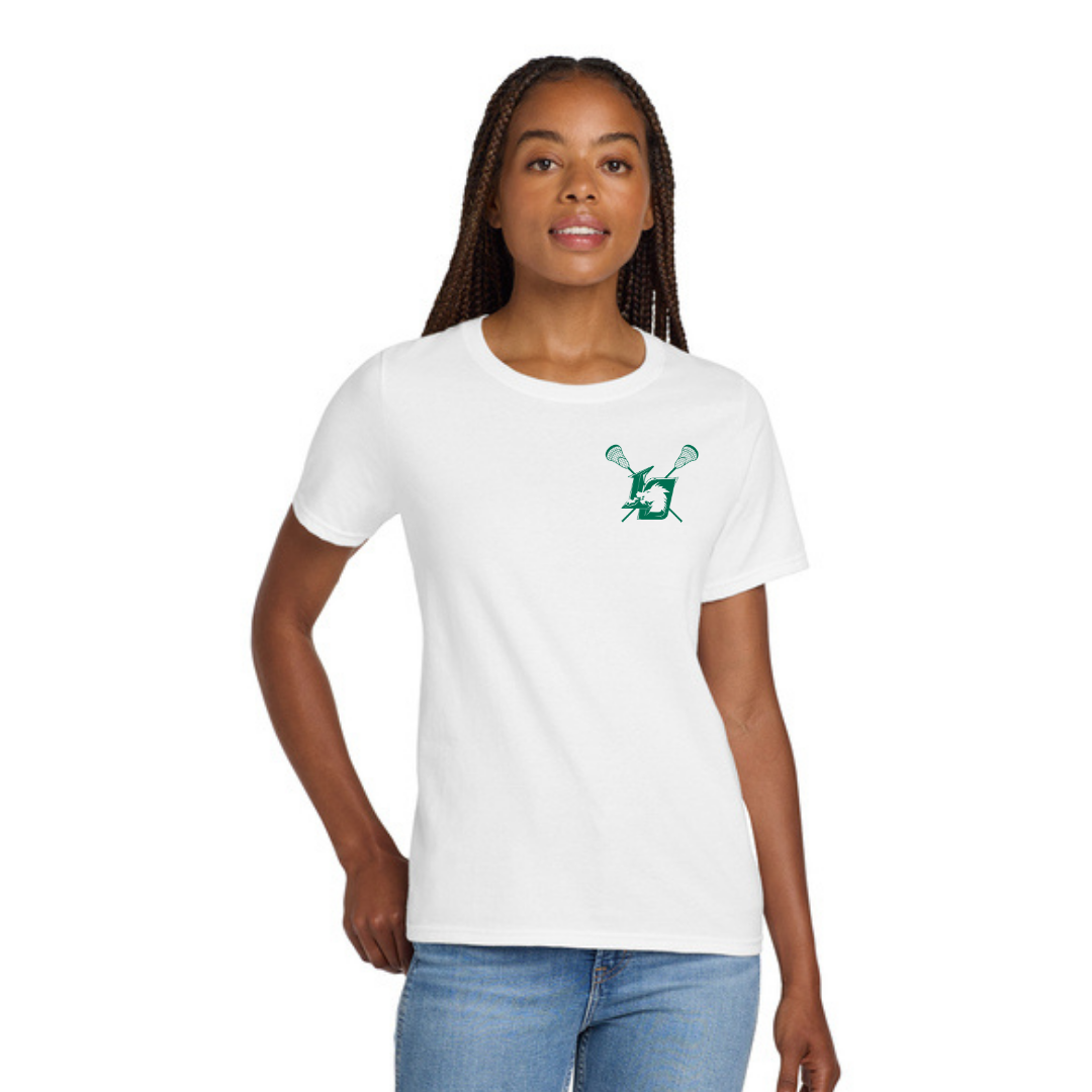 Lake Orion Dragons Lacrosse Women's Perfect-T Cotton T-Shirt