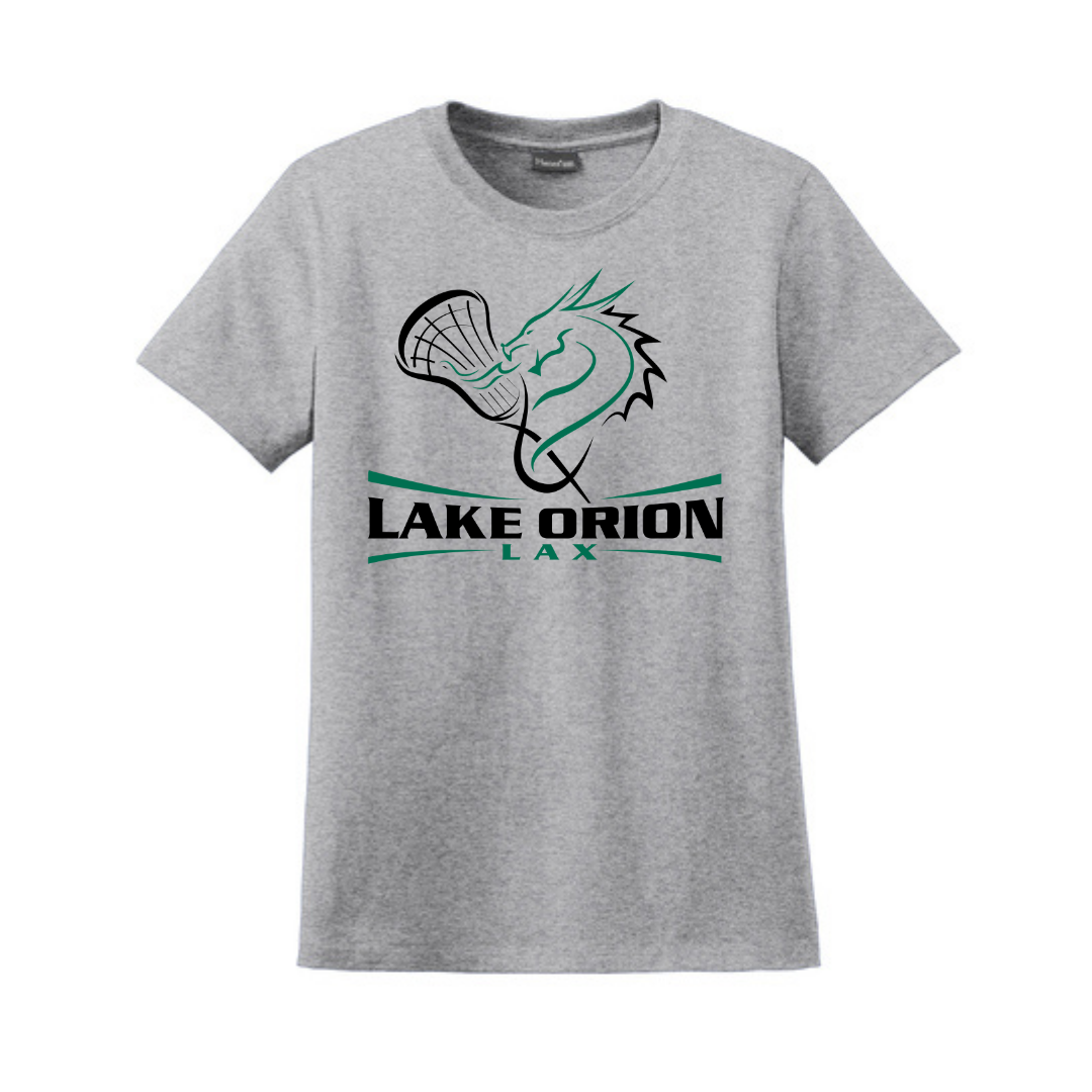 Lake Orion LAX Lacrosse Women's Perfect-T Cotton T-Shirt
