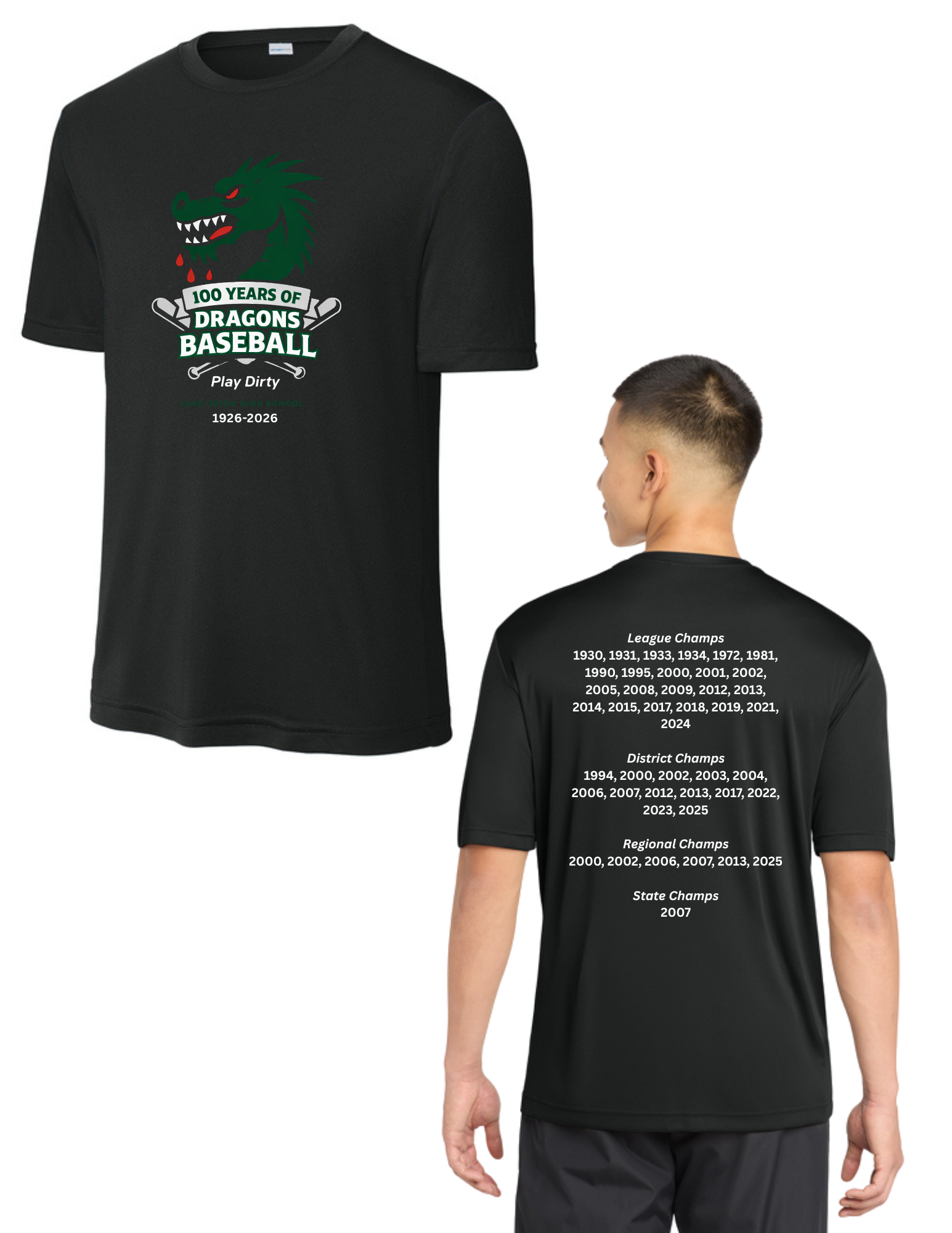 100 Years of Baseball PosiCharge® Competitor™ Tee