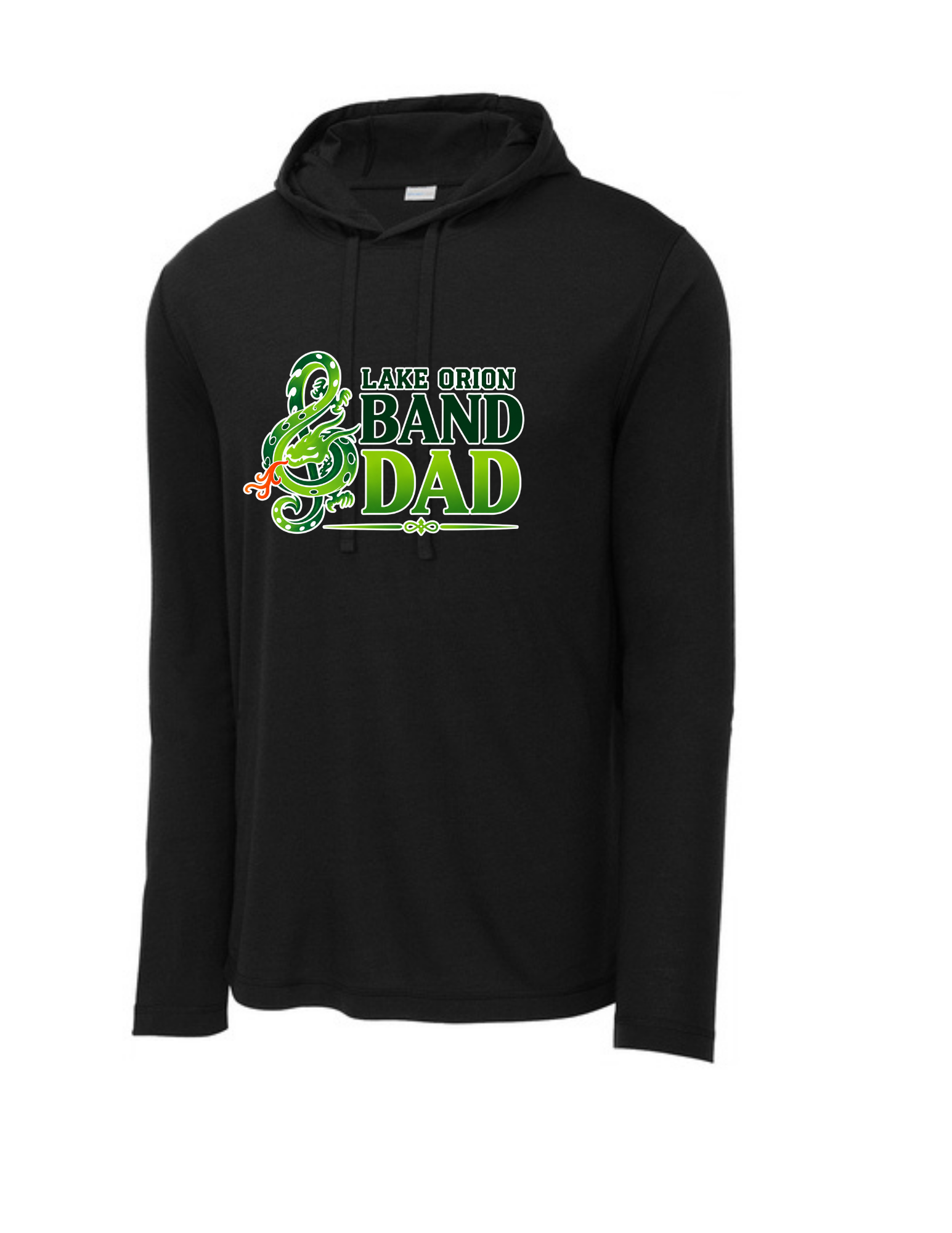 LO Band Dad Sport-Tek ® PosiCharge ® Tri-Blend Wicking Long Sleeve Hoodie