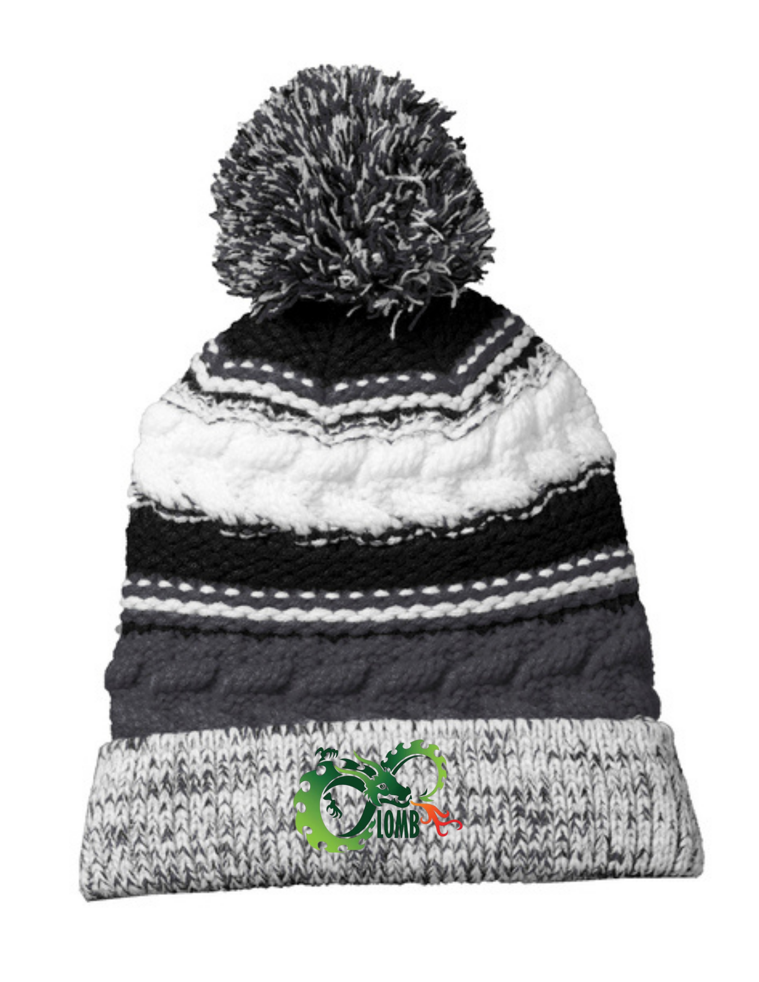 LOMB Pom Pom Team Beanie