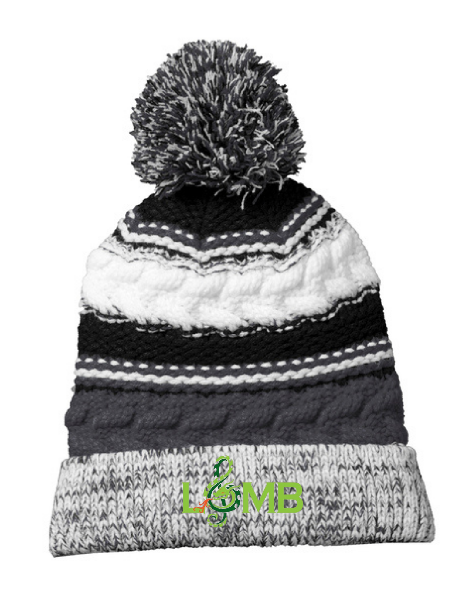 LOMB Pom Pom Team Beanie