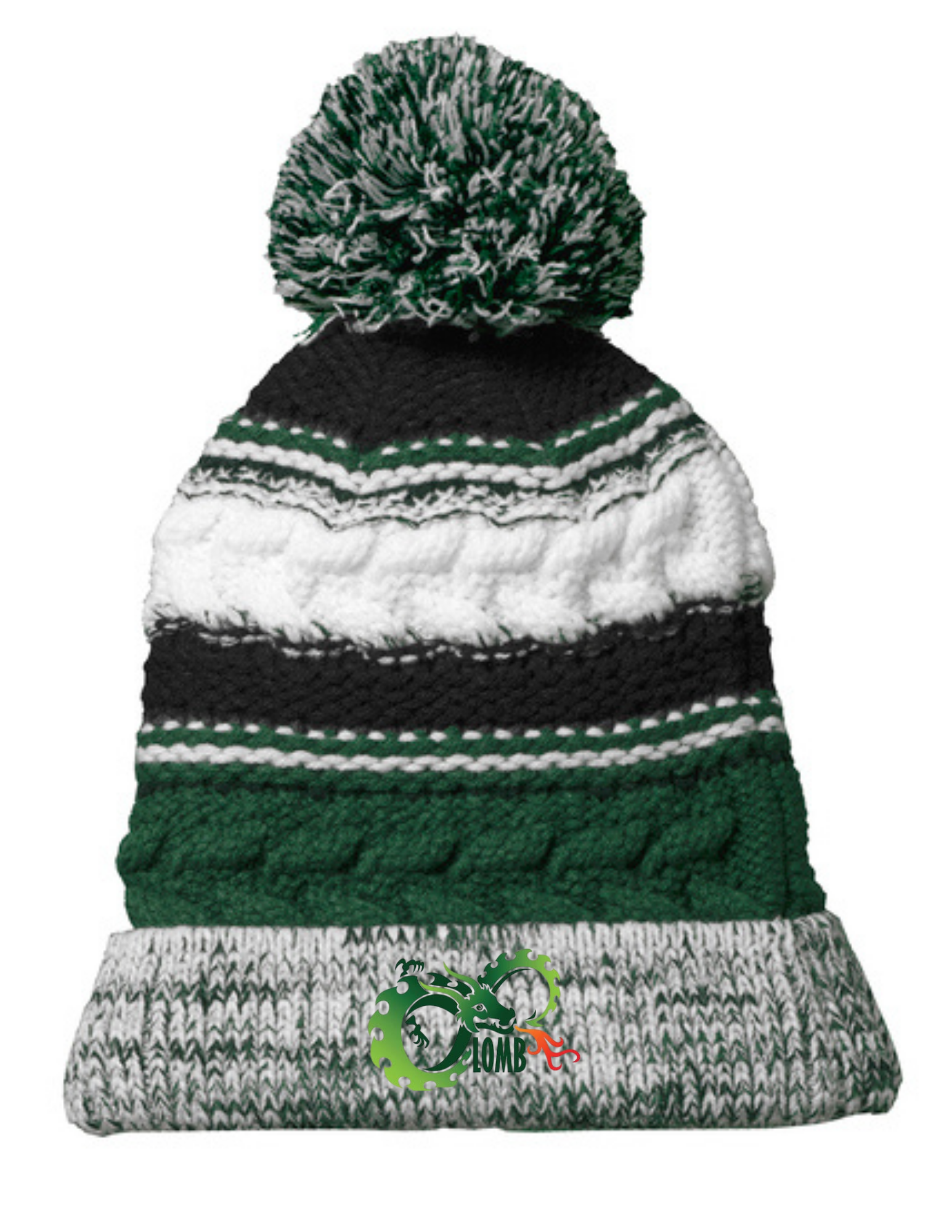 LOMB Pom Pom Team Beanie