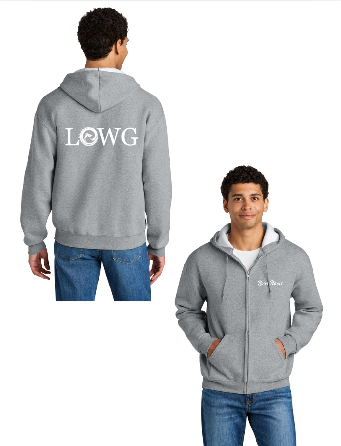 Lake Orion Winter Guard Unisex Full-Zip Hooded Sweatshirt