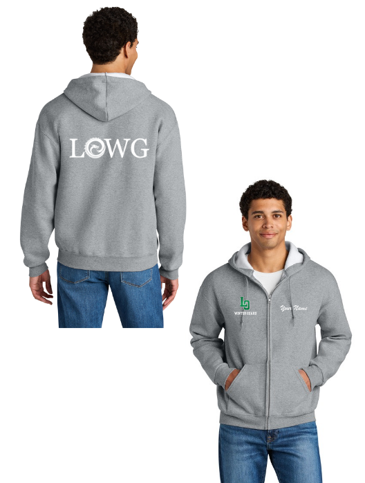 LO Winter Guard Rugged™ Unisex Full-Zip Hooded Sweatshirt