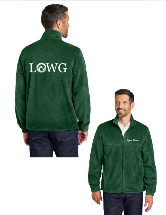 LOWG Plush Fleece Full-Zip Jacket