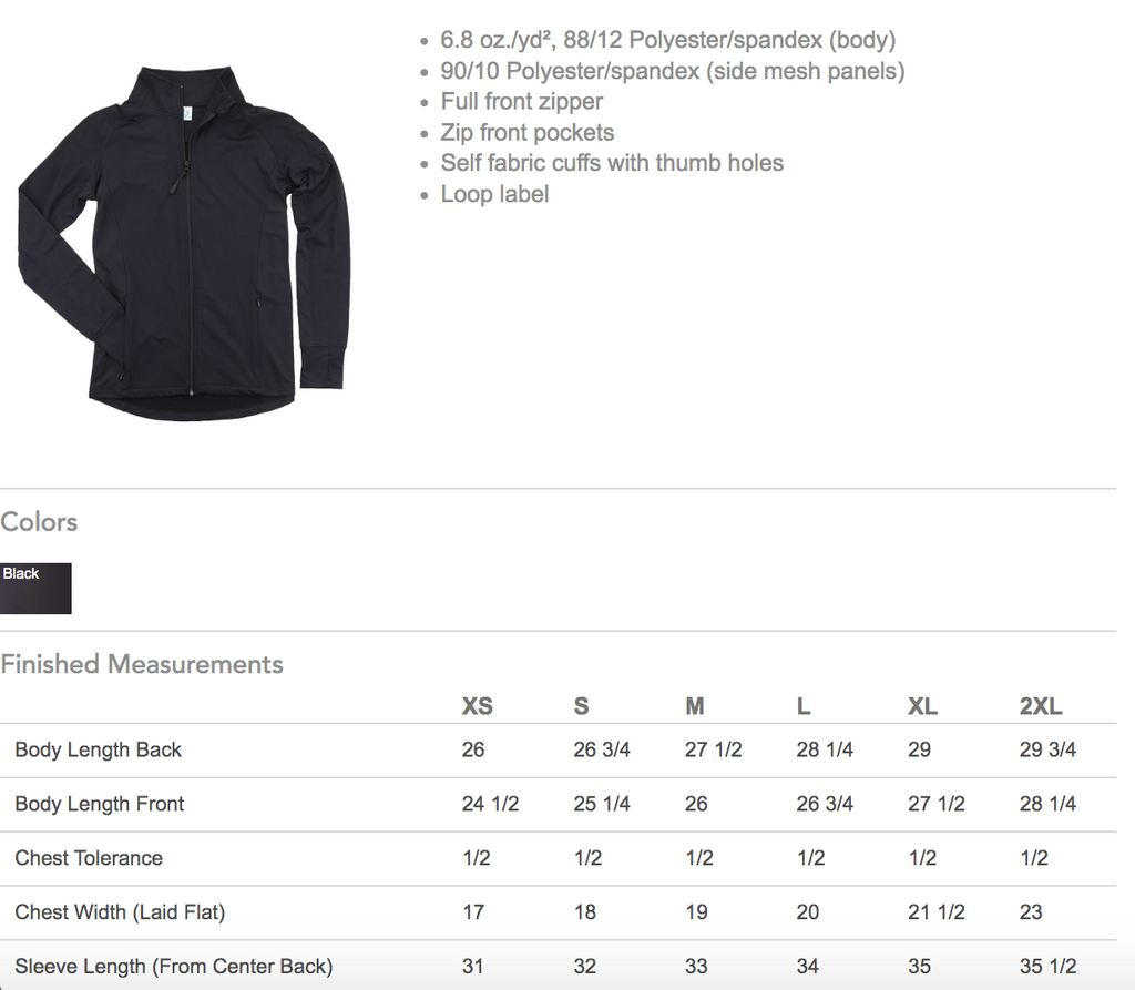 Women's Studio Jacket - The Dance Shoppe Dazzling Stars