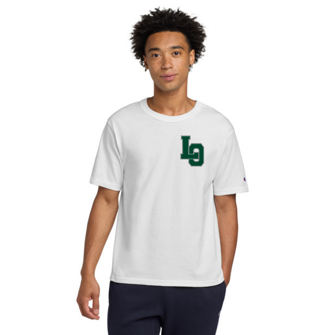 LO Champion ® Heritage 7-Oz. Jersey Tee - Lacrosse