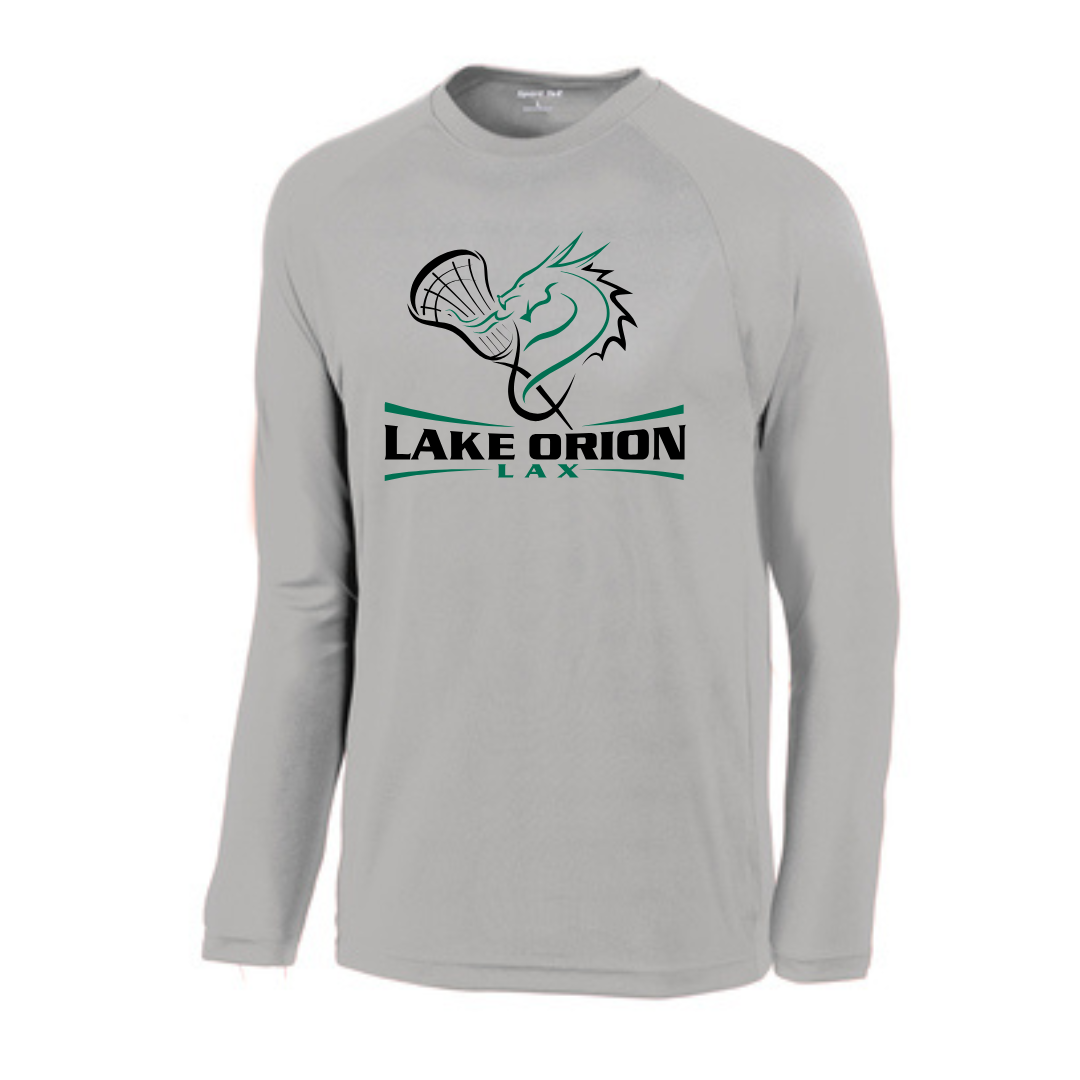 Lake Orion LAX Lacrosse Dry Zone® Long Sleeve Raglan T-Shirt
