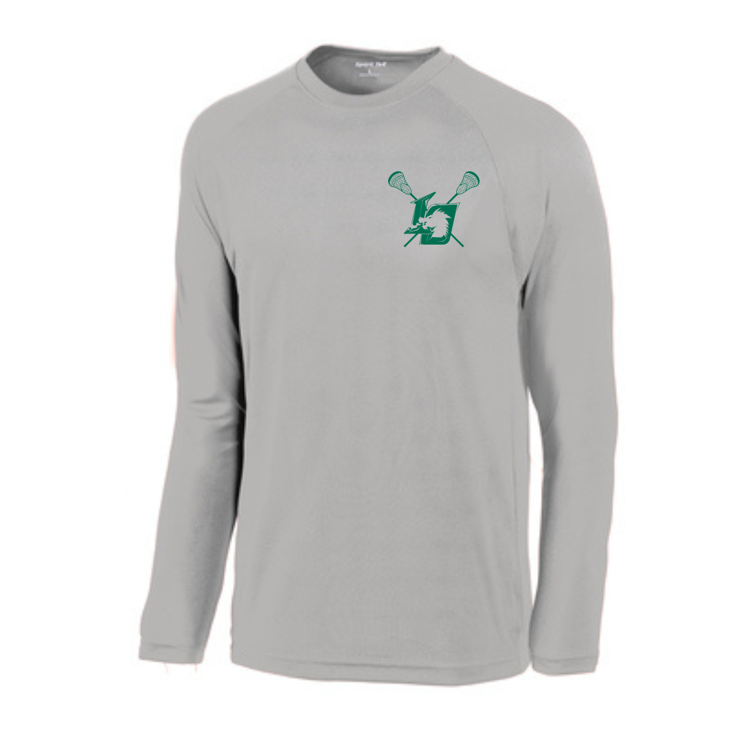 Lake Orion Dragons Lacrosse Dry Zone® Long Sleeve Raglan T-Shirt