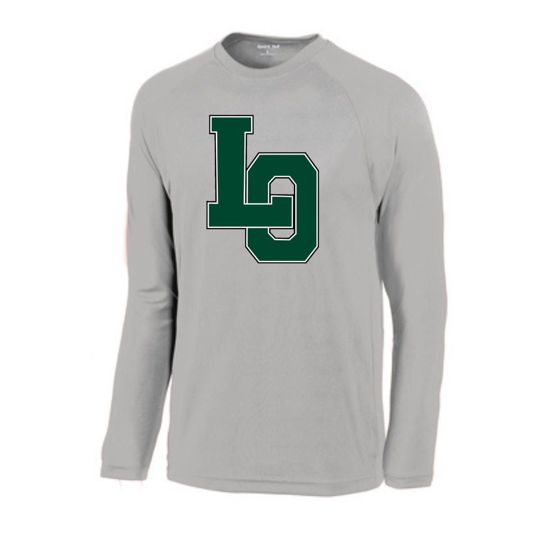 LO Dry Zone® Long Sleeve Raglan T-Shirt - Lacrosse