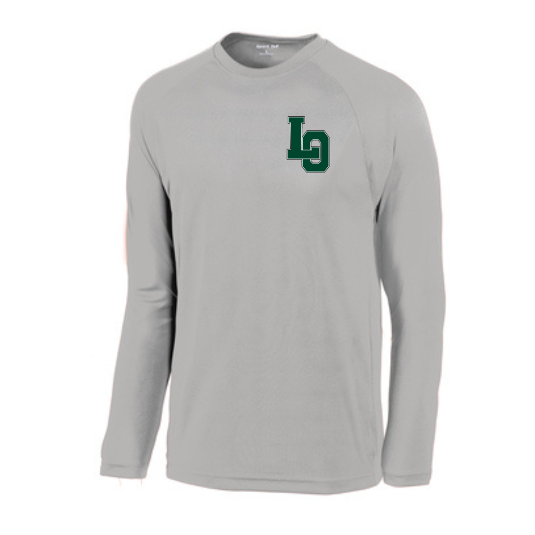 LO Dry Zone® Long Sleeve Raglan T-Shirt - Lacrosse
