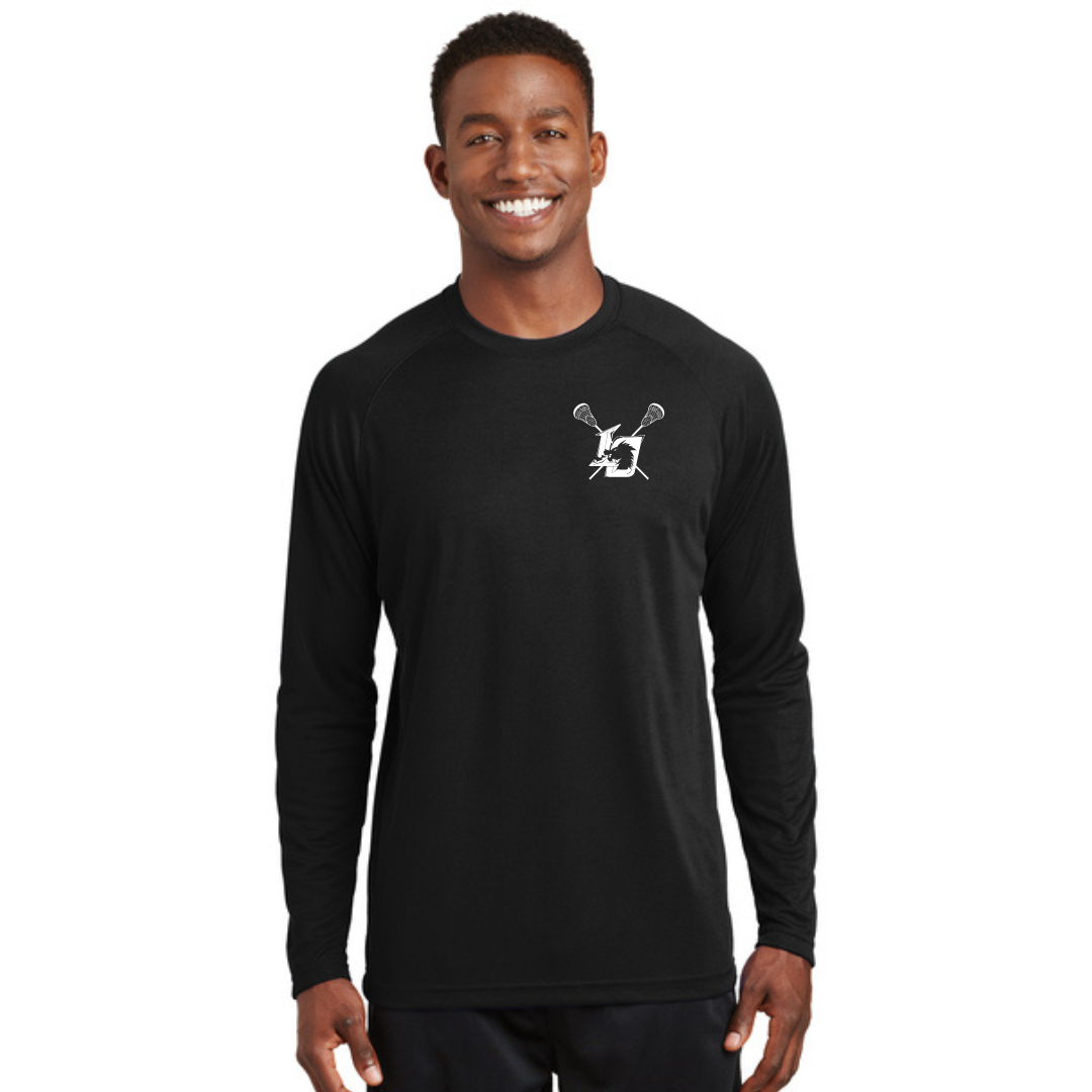 Lake Orion Dragons Lacrosse Dry Zone® Long Sleeve Raglan T-Shirt