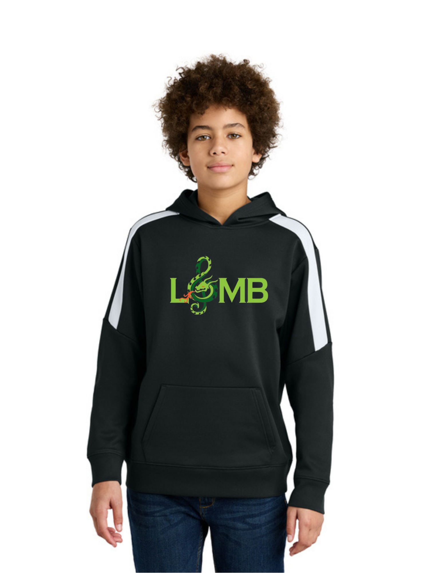 LOMB Youth Sport-Wick® Fleece United Pullover Hoodie