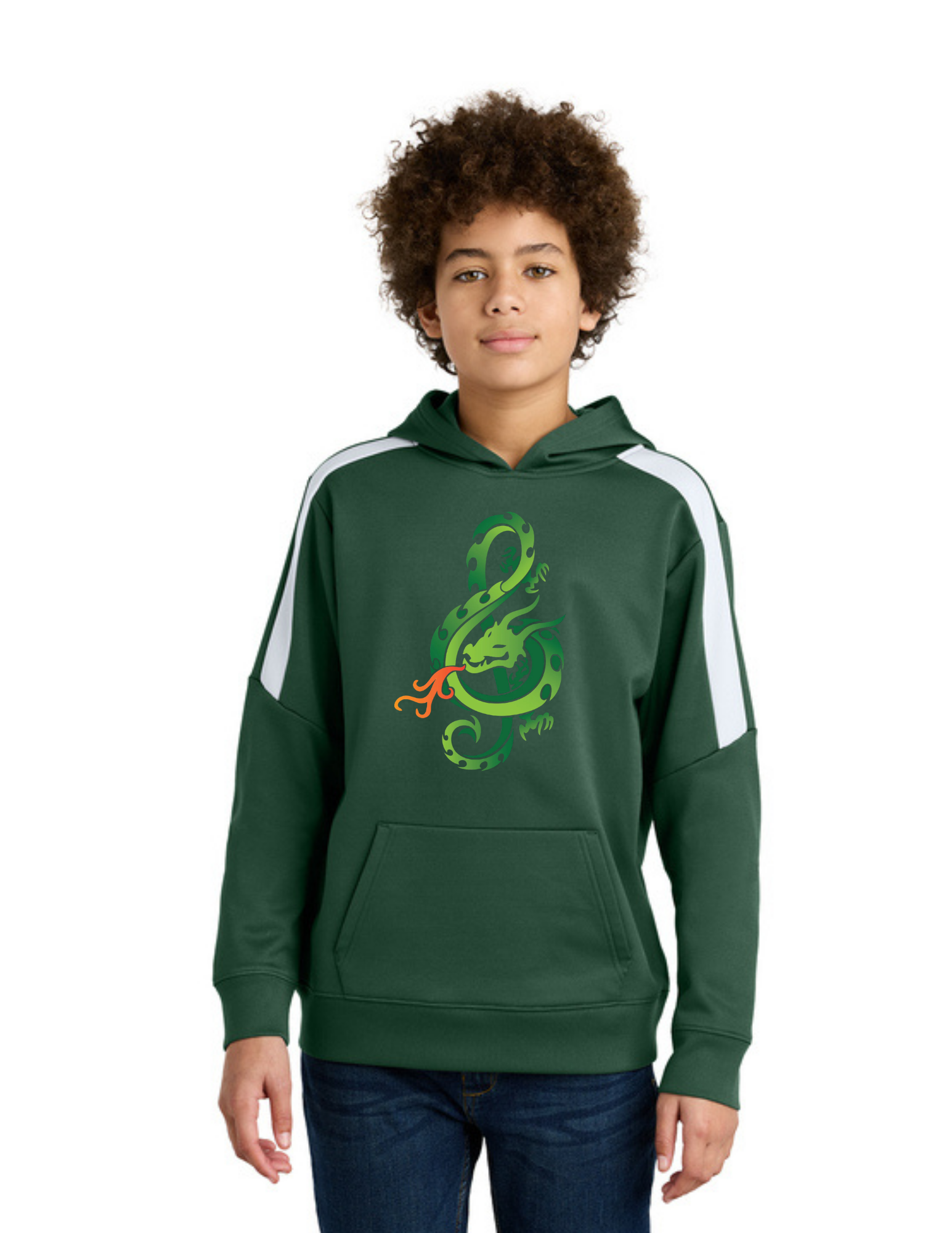 LOMB Youth Sport-Wick® Fleece United Pullover Hoodie