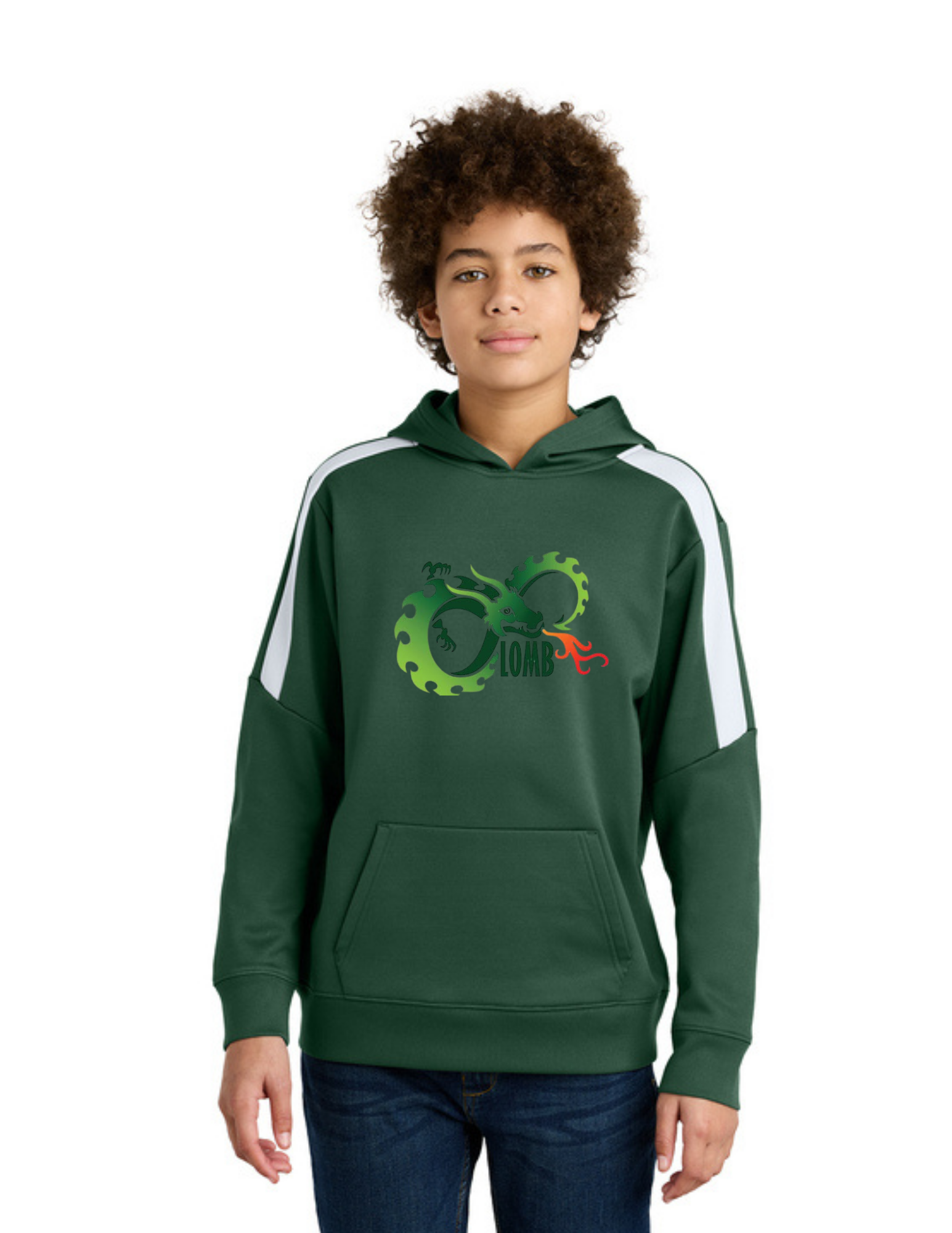 LOMB Youth Sport-Wick® Fleece United Pullover Hoodie