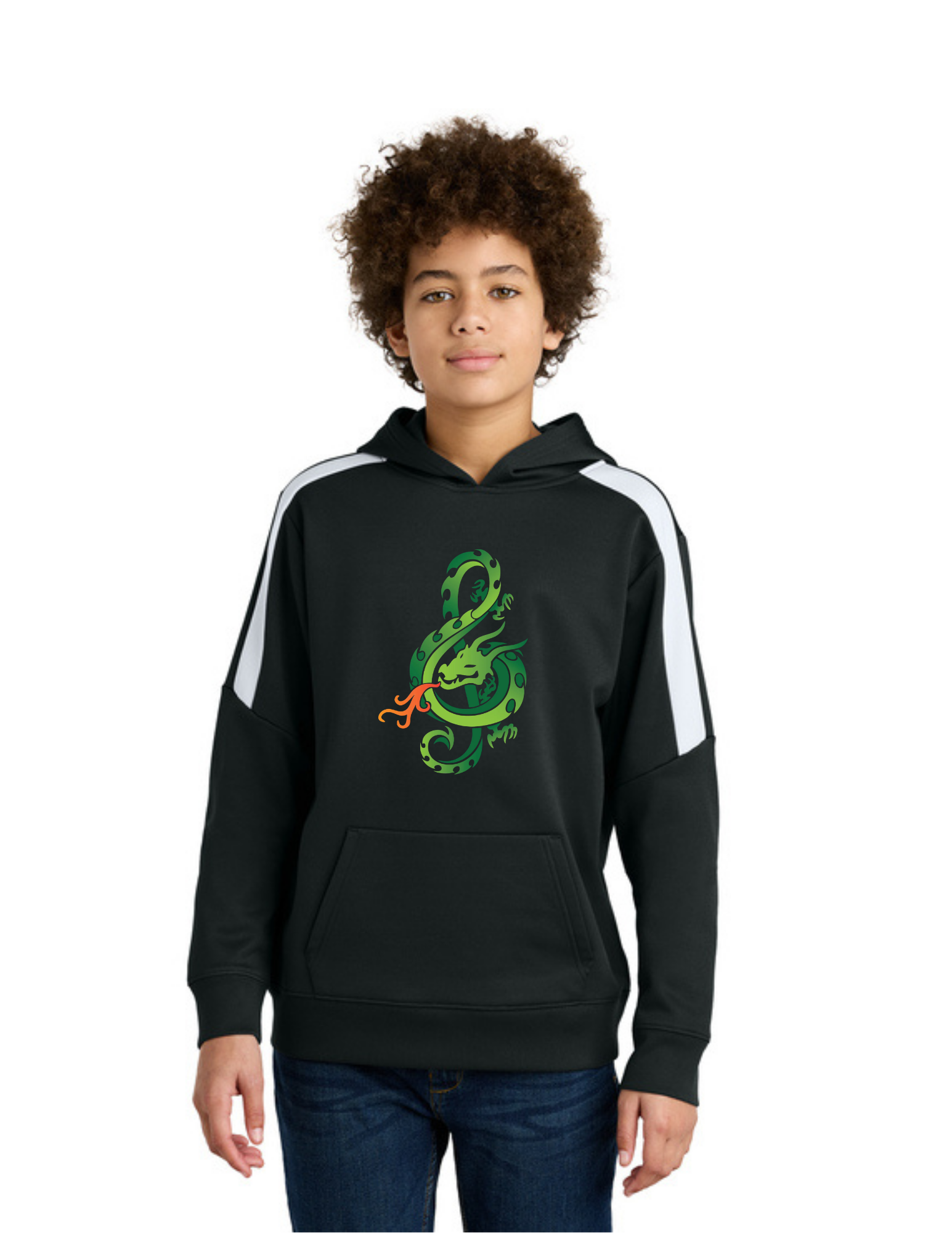 LOMB Youth Sport-Wick® Fleece United Pullover Hoodie