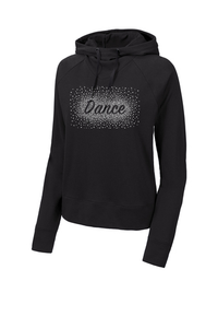 Ladies Lightweight French Terry Pullover Hoodie - Diamond Dance