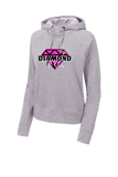 Ladies Lightweight French Terry Pullover Hoodie